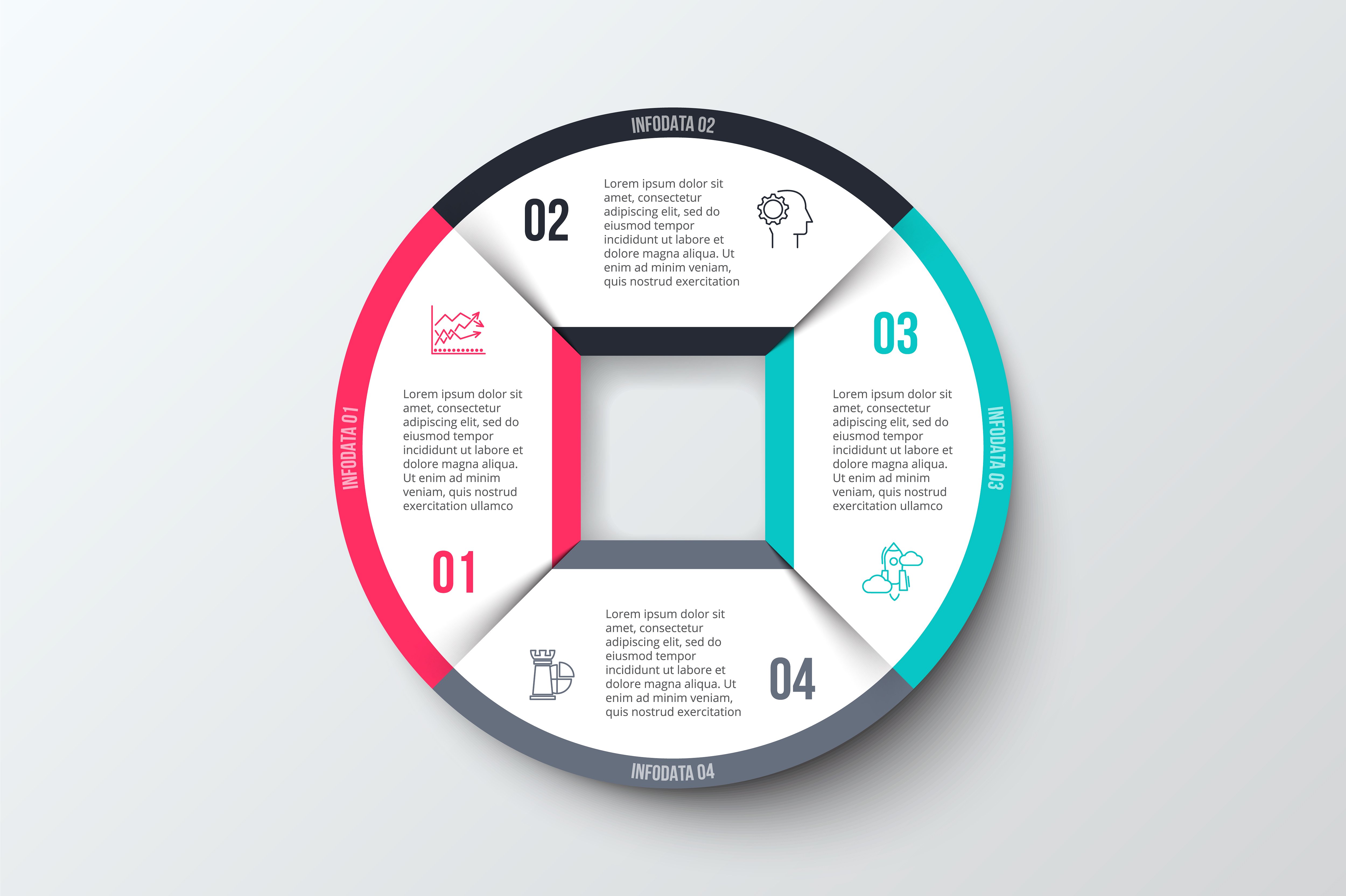 Infographics template set v.35