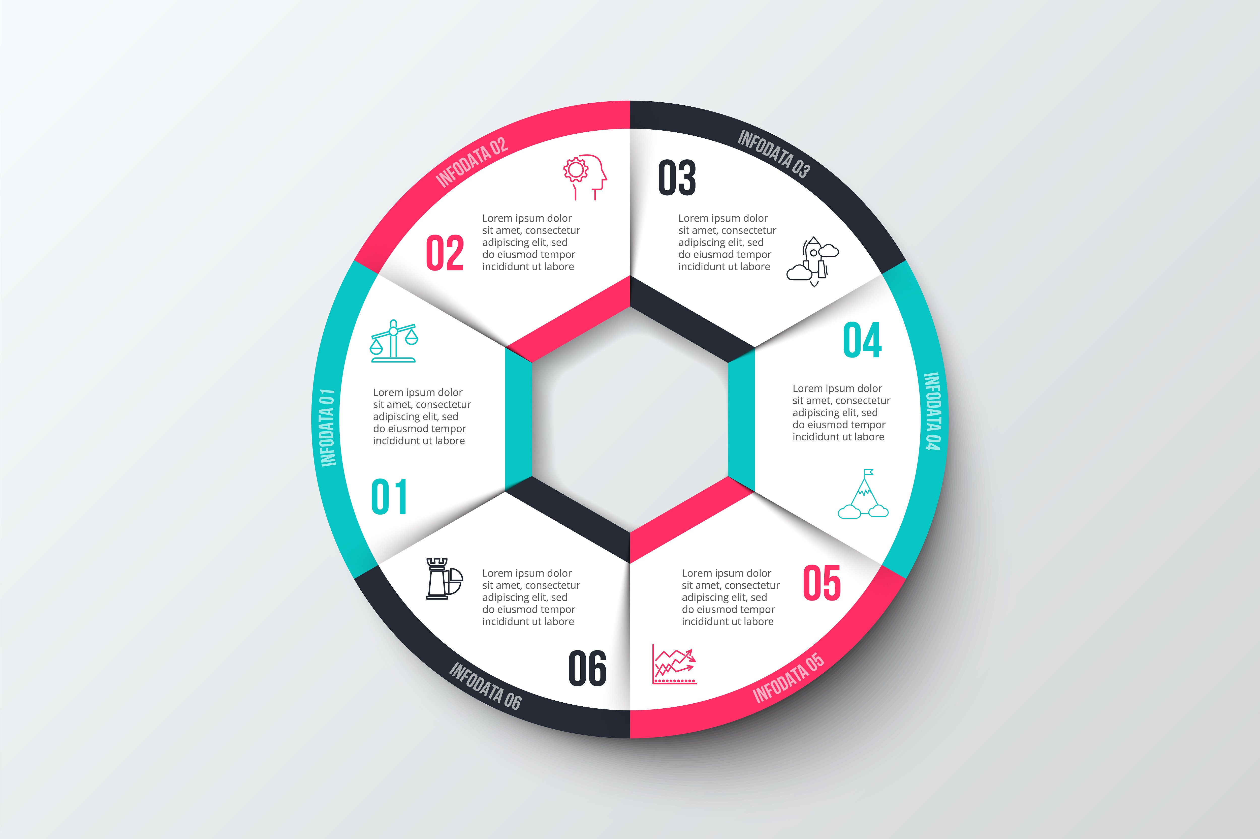 Infographics template set v.35