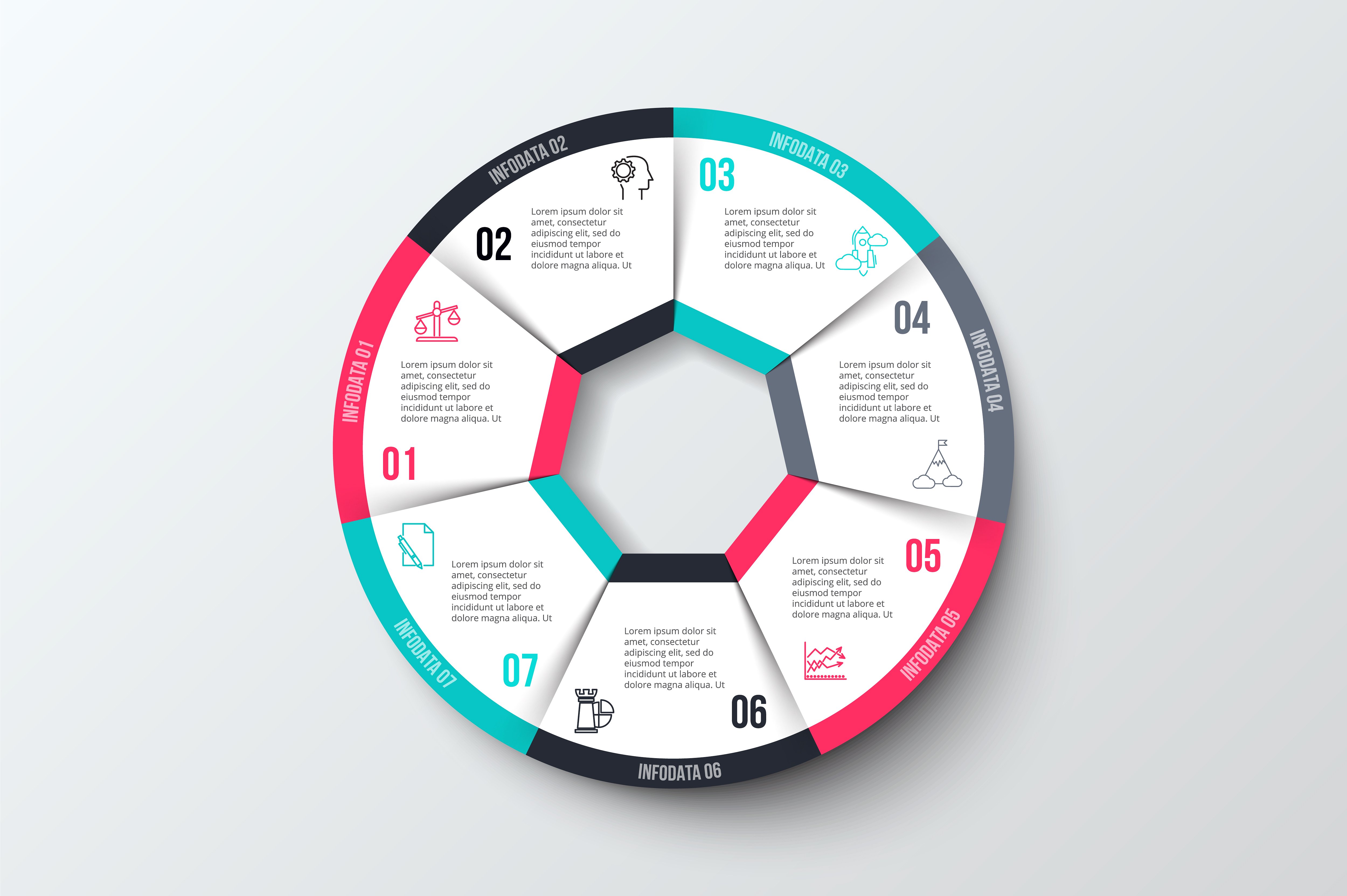 Infographics template set v.35