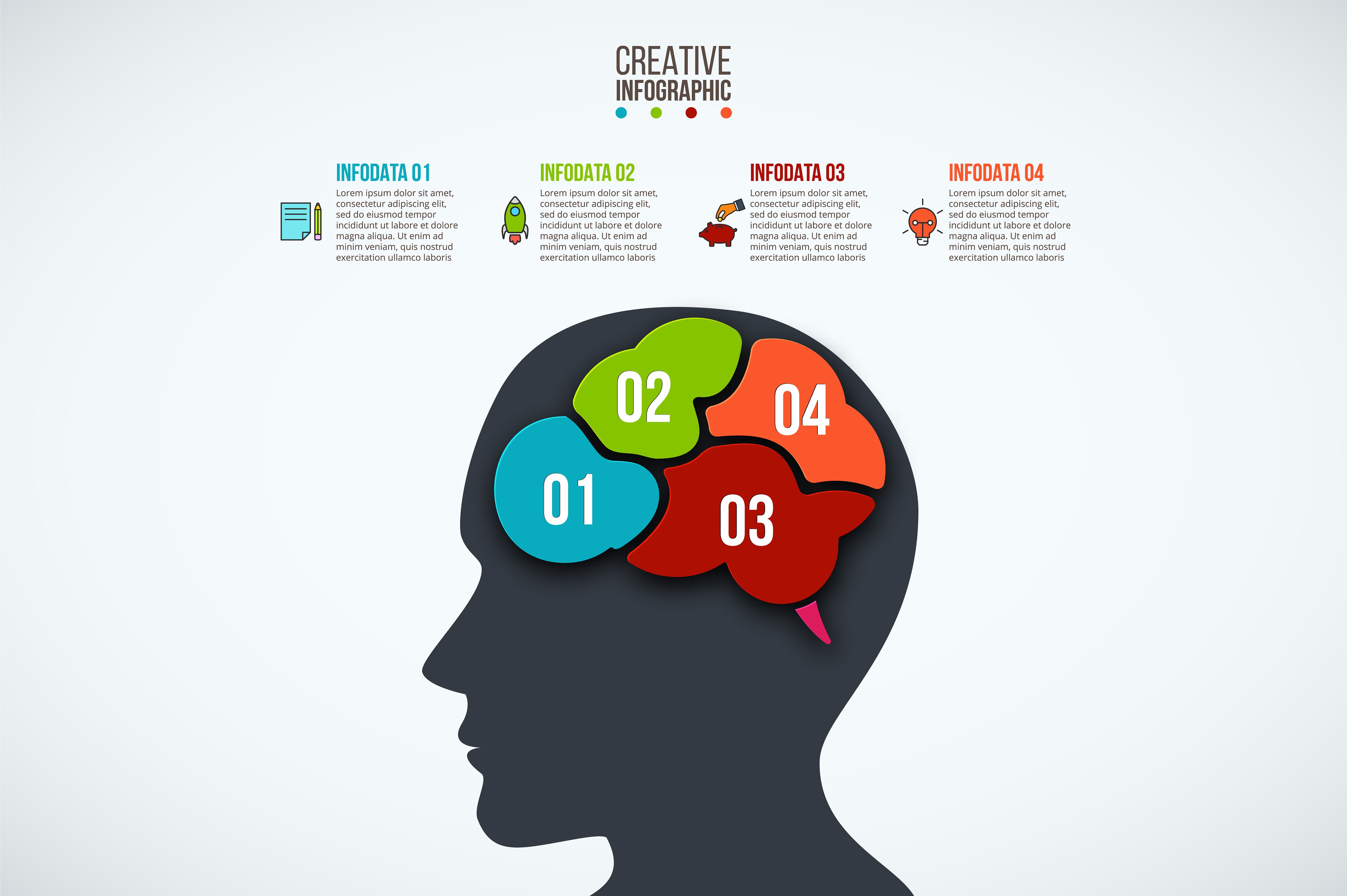 Business infographic diagrams