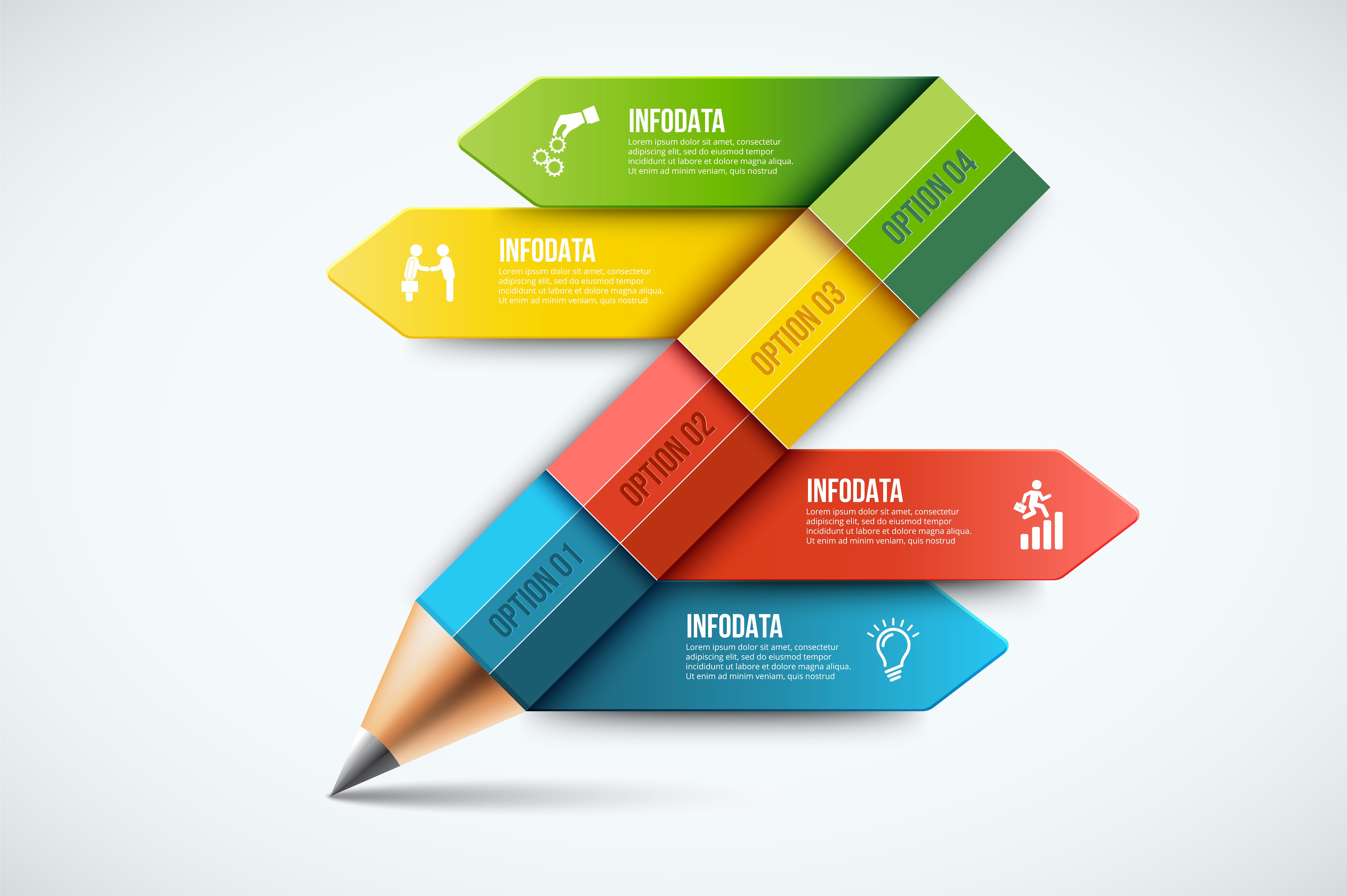 Business infographic diagrams