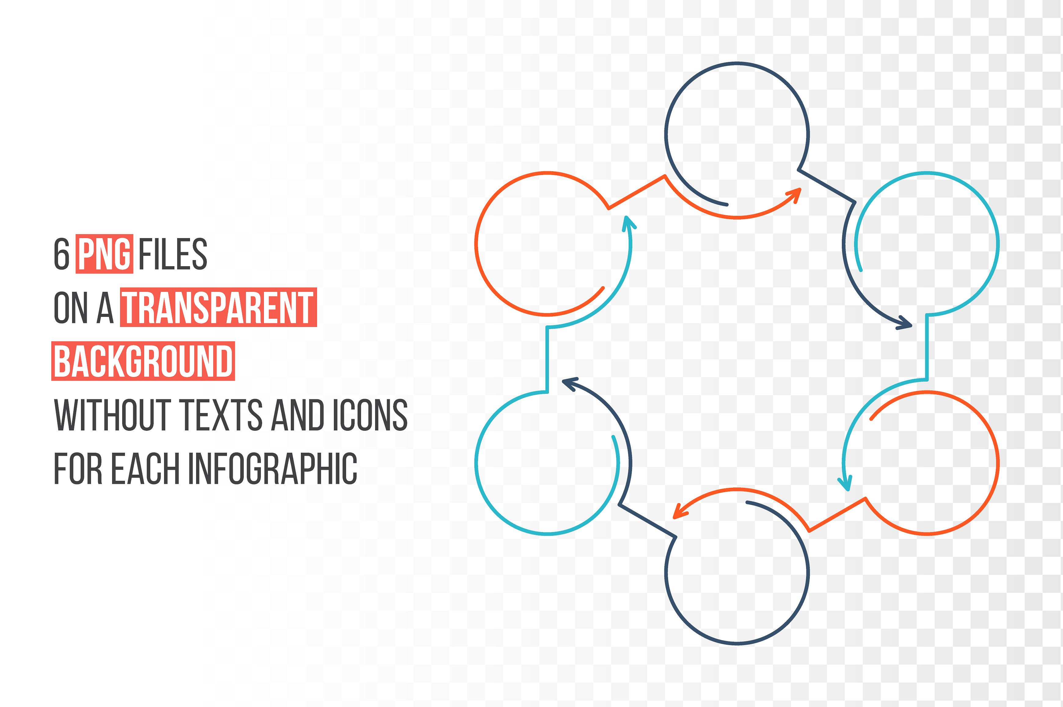 Linear elements for infographi