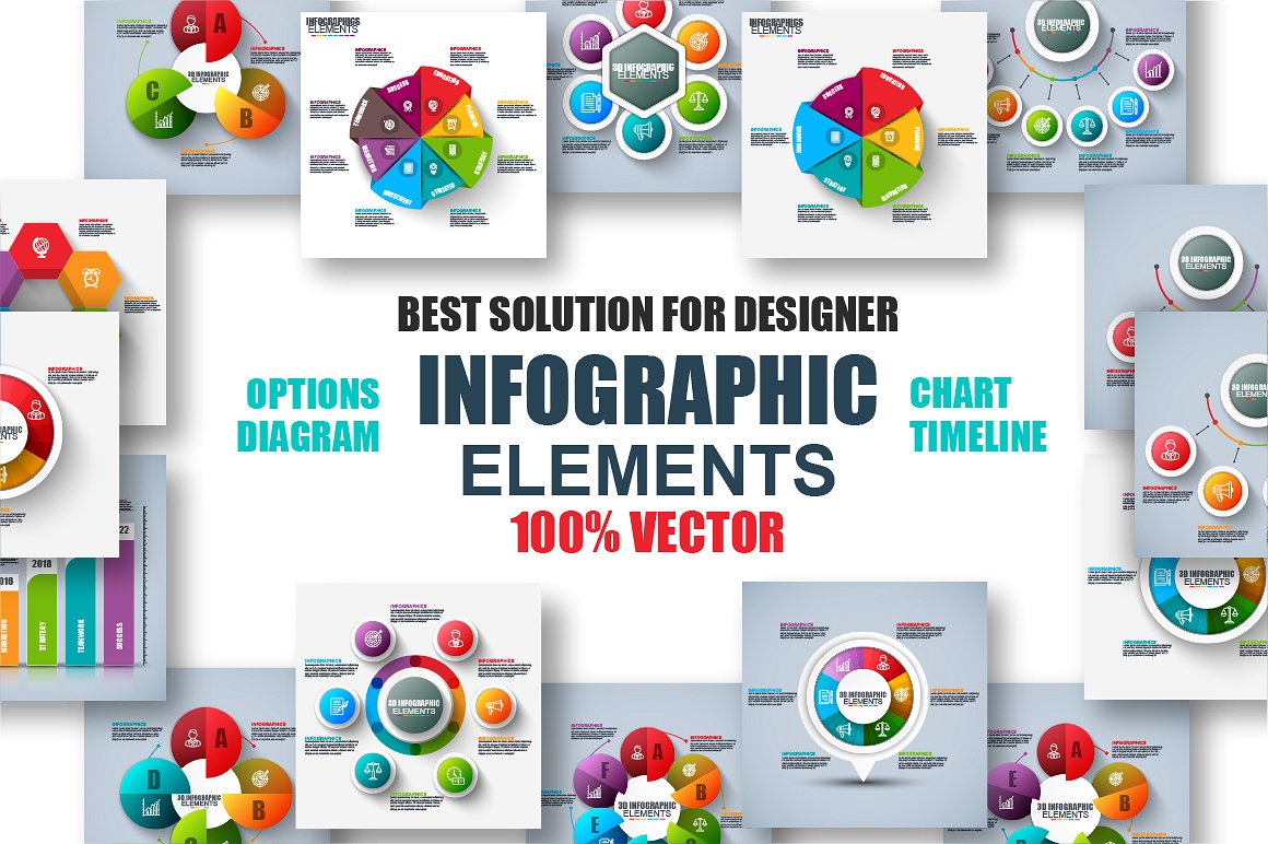 Pack Infographic Elements