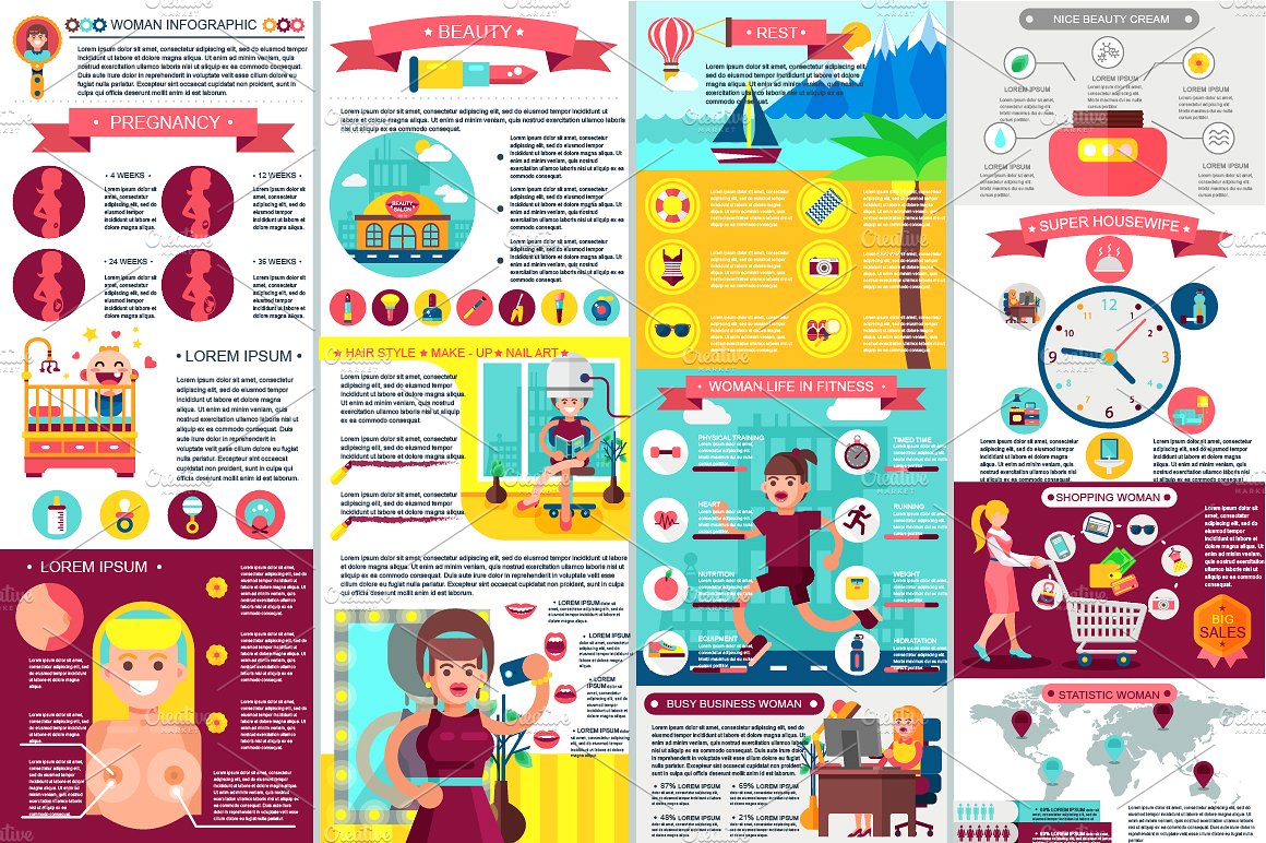 Infographic Elements Mega Bund