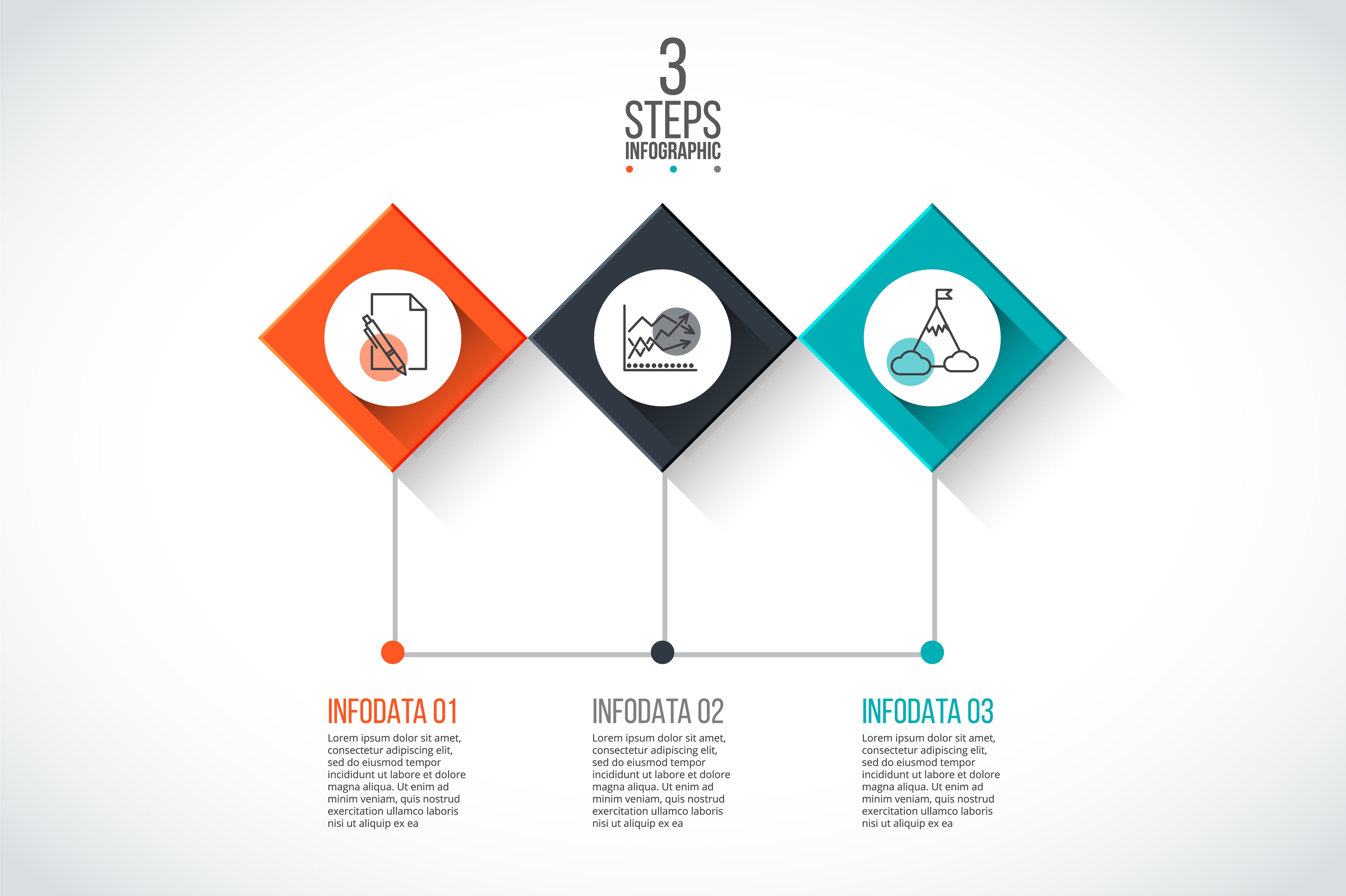 Business infographic diagrams