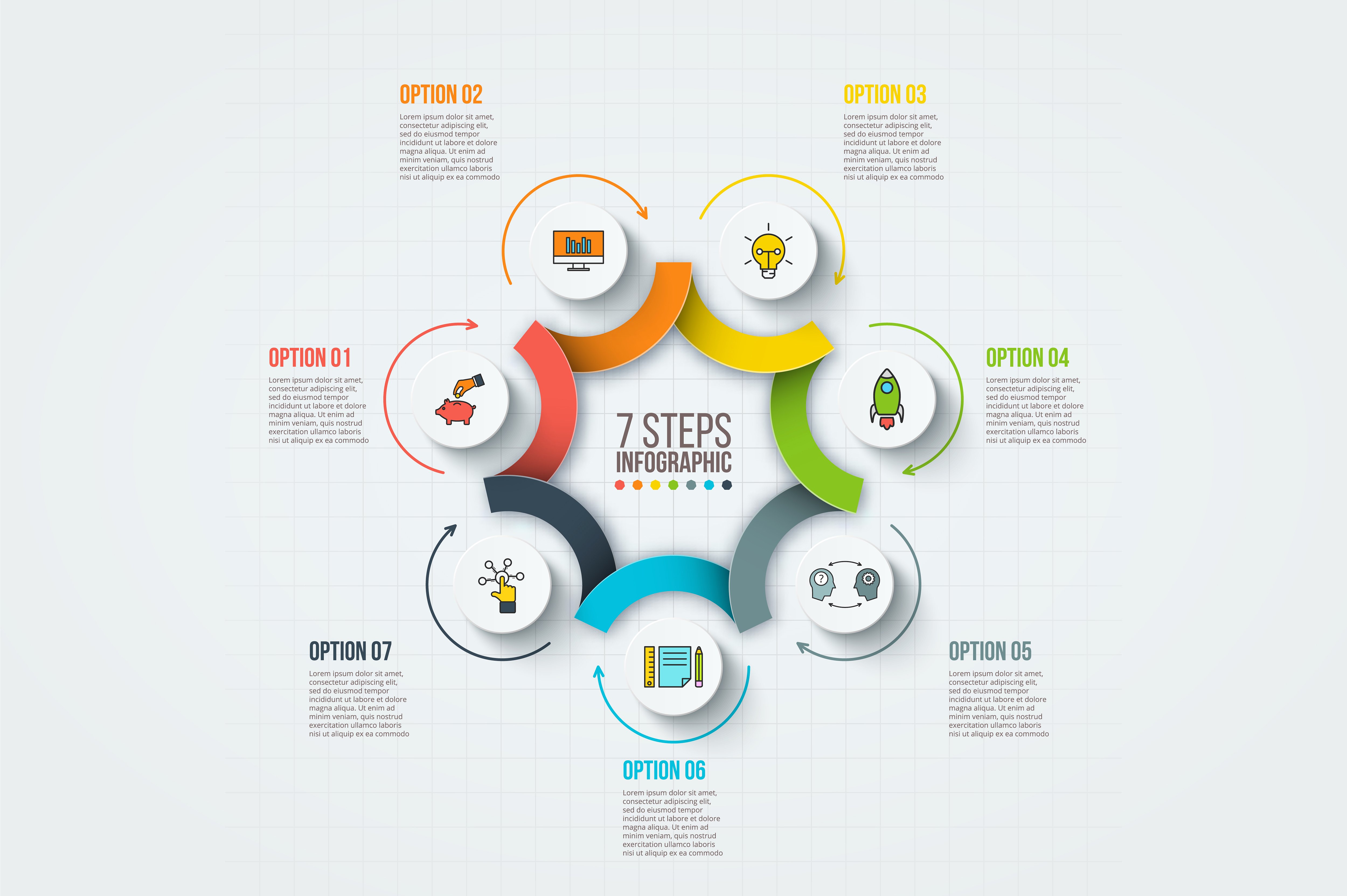 Infographics template set v.44