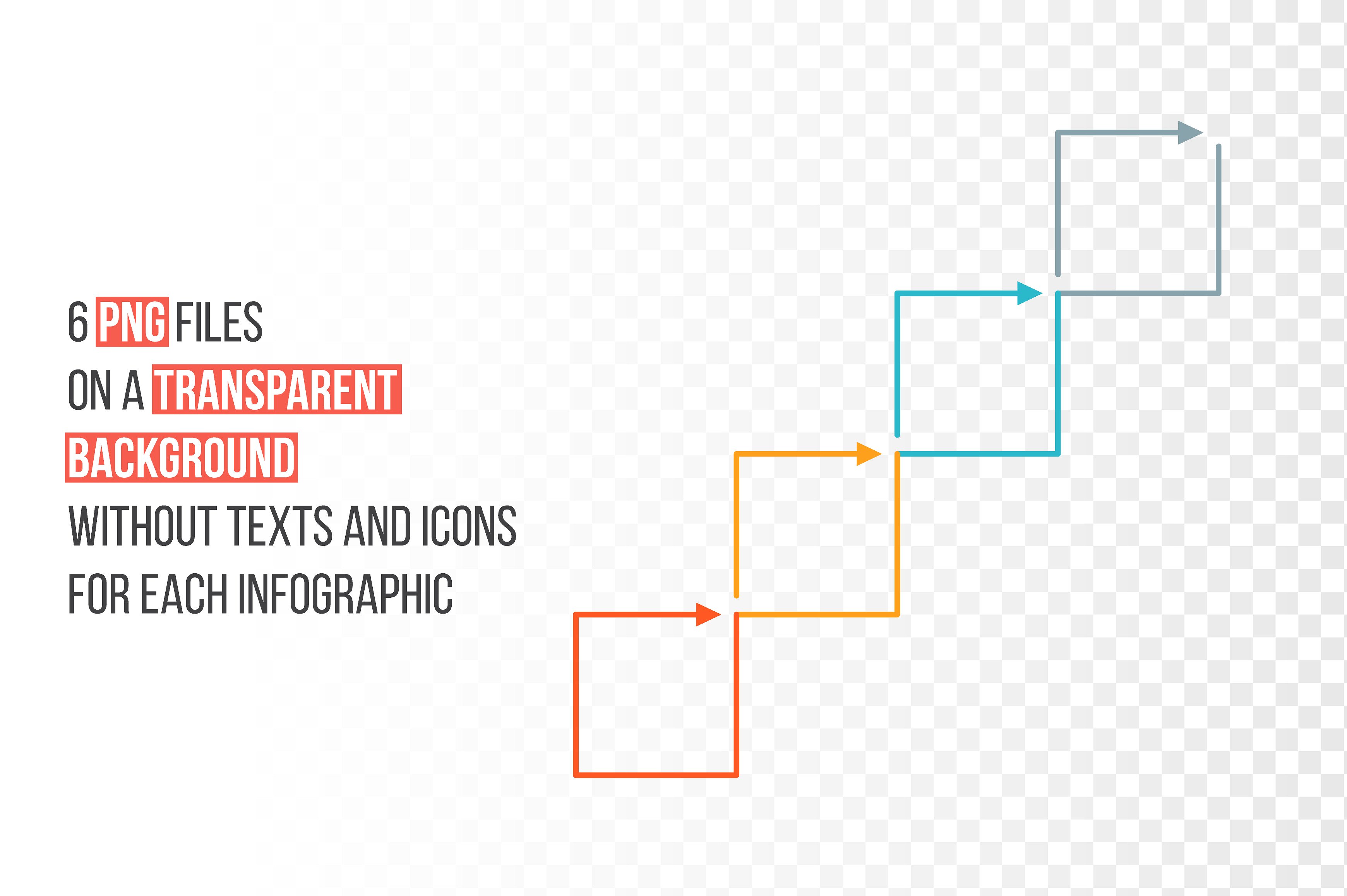 Linear elements for infographi