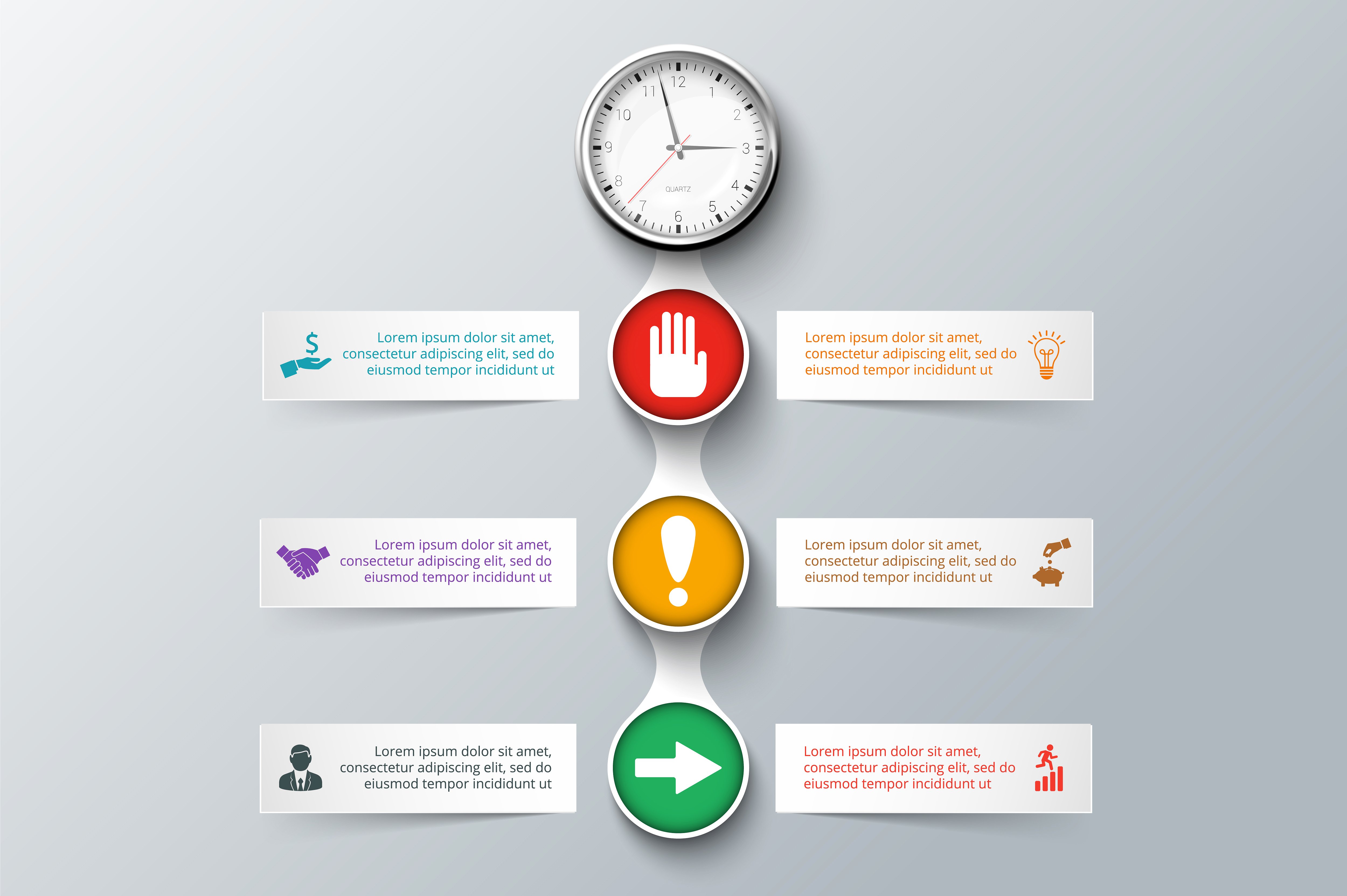 Business infographic templates