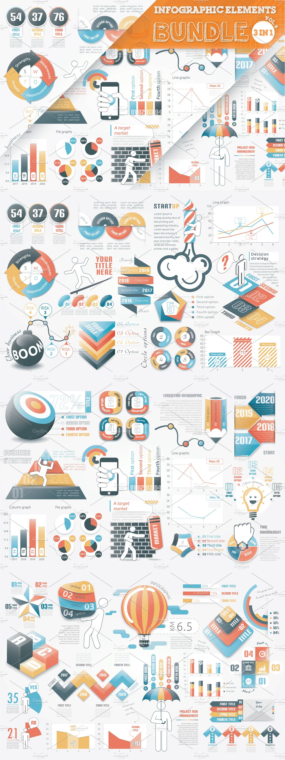 Infographic Elements Bundle