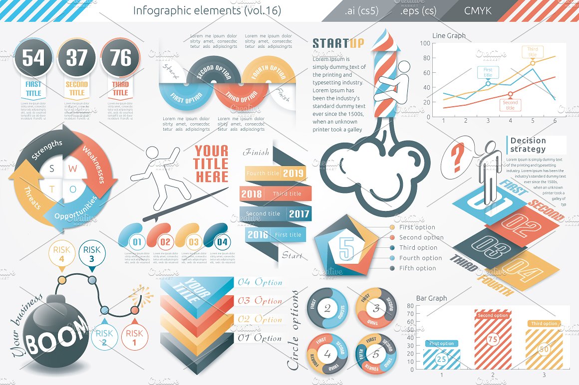 Infographic Elements Bundle