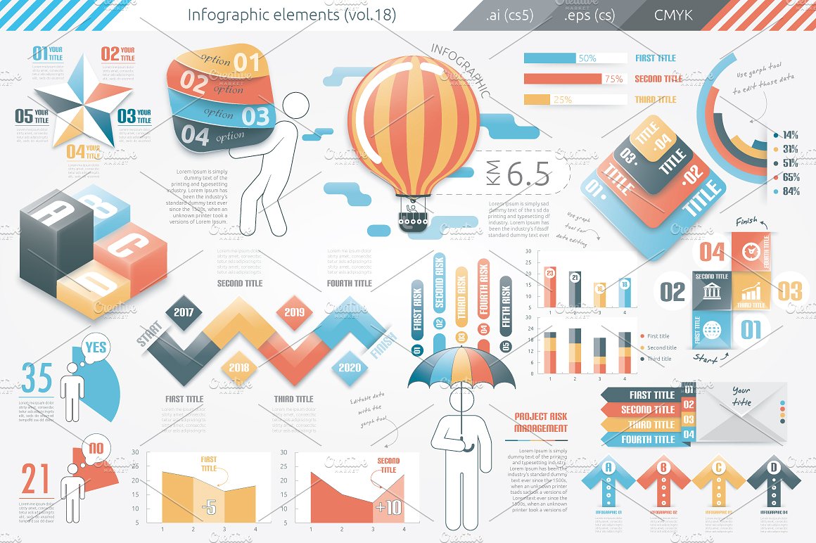 Infographic Elements Bundle