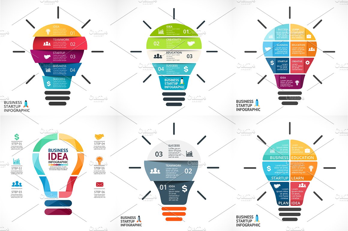 Creative Infographics. PSD Inc