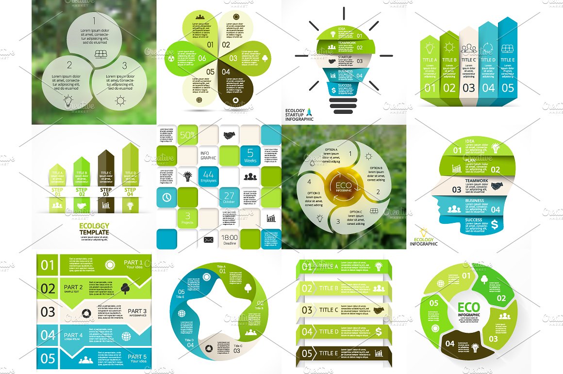 Creative Infographics. PSD Inc