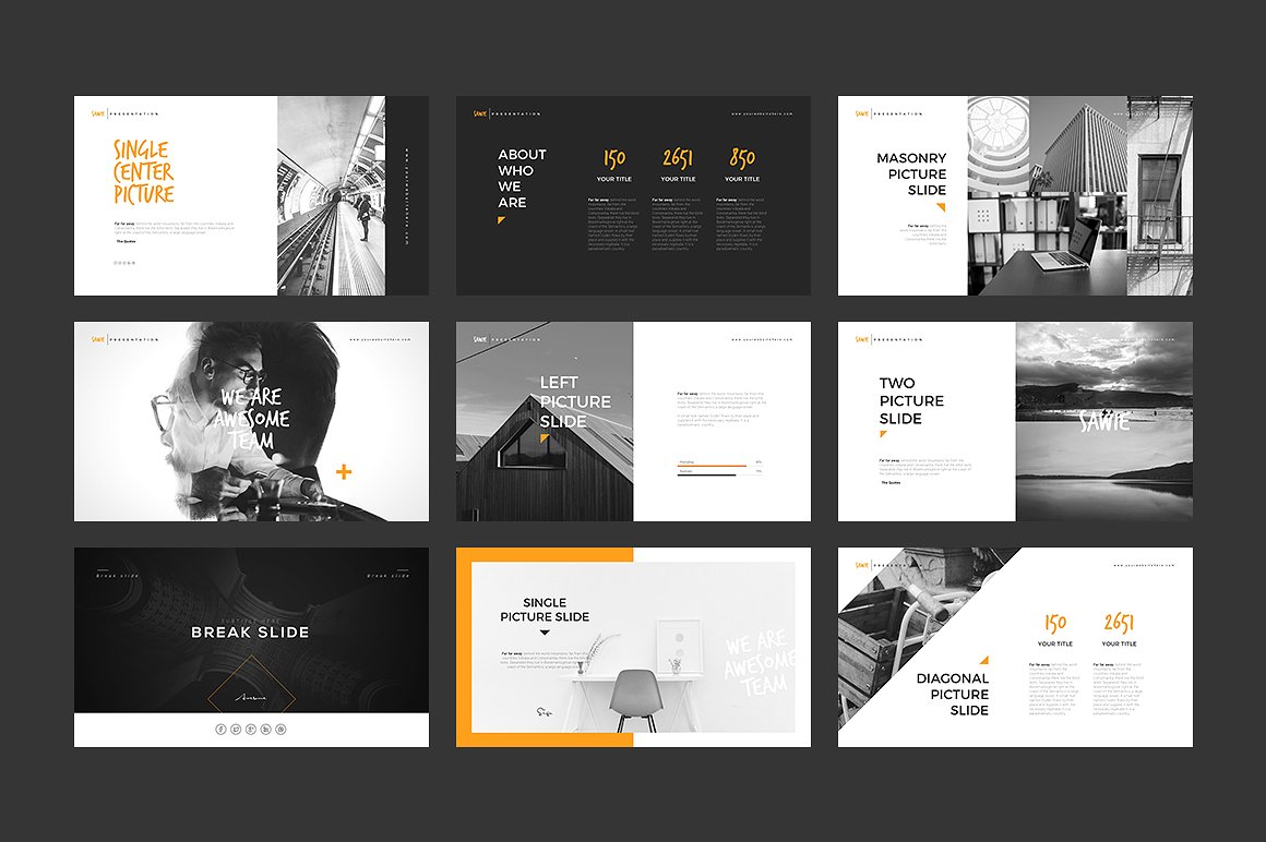 SAWIE PowerPoint Template