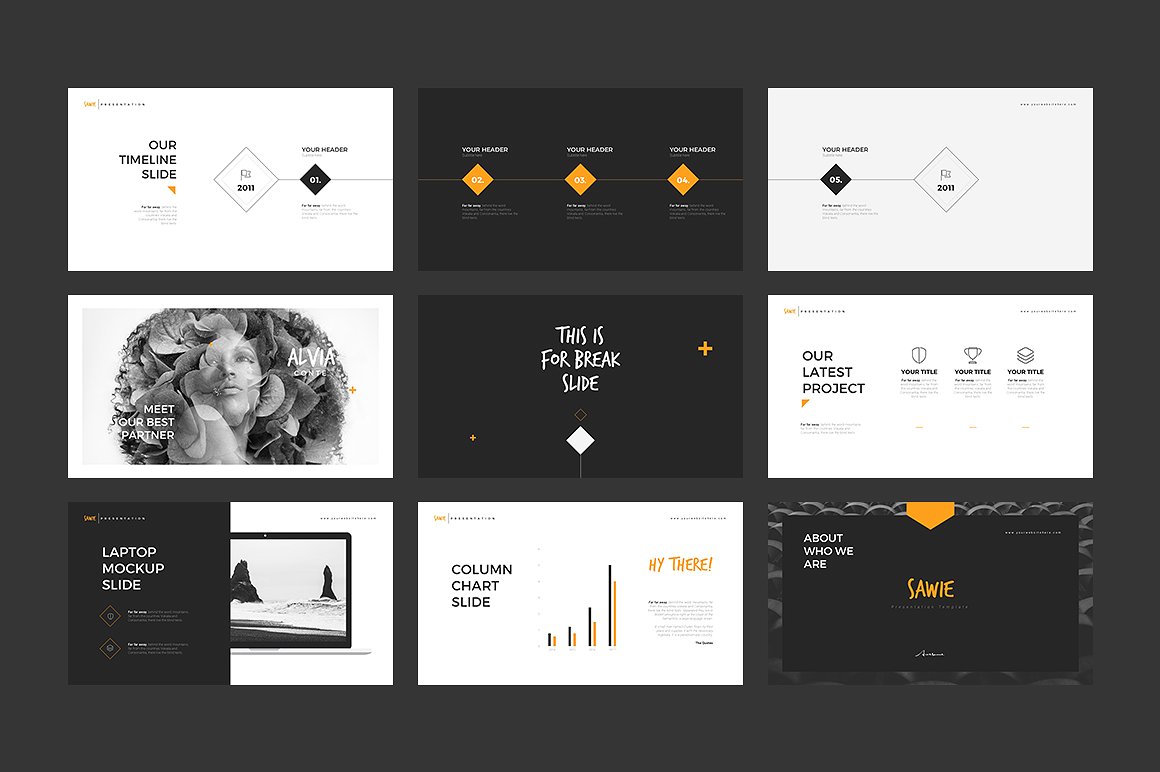 SAWIE PowerPoint Template