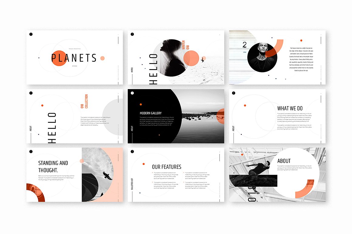 PLANETS Powerpoint Template