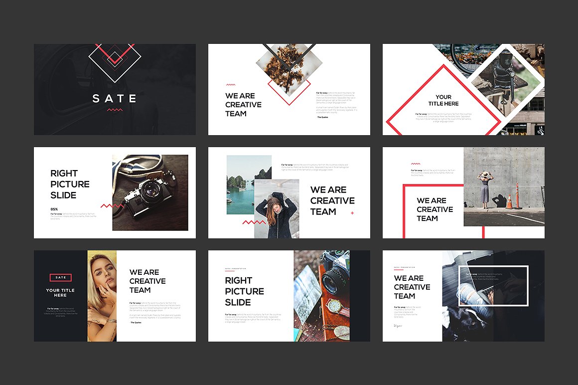 SATE PowerPoint Template