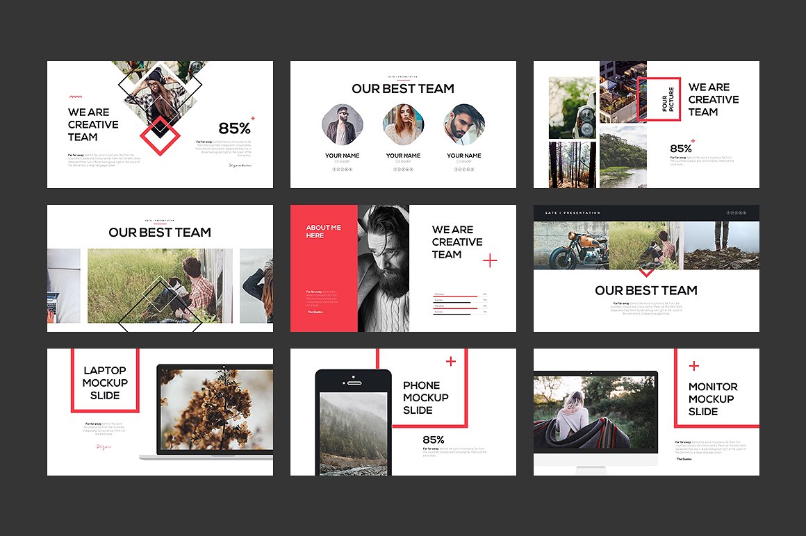 SATE PowerPoint Template