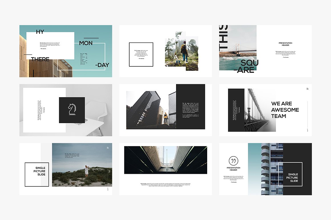 Minimal PowerPoint Template