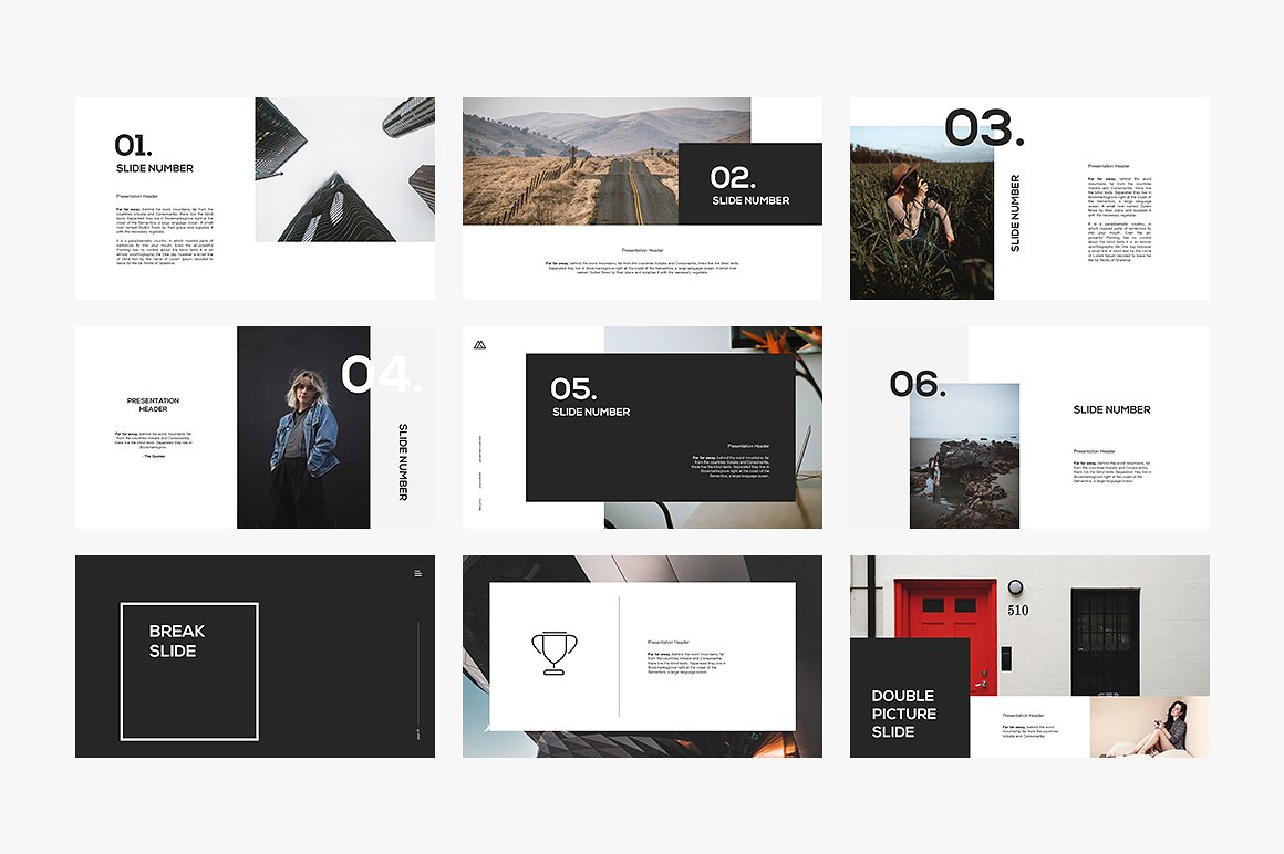 Minimal Keynote Template