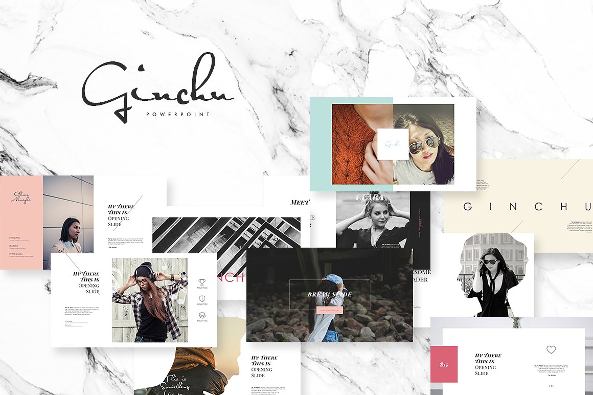 Ginchu PowerPoint Template