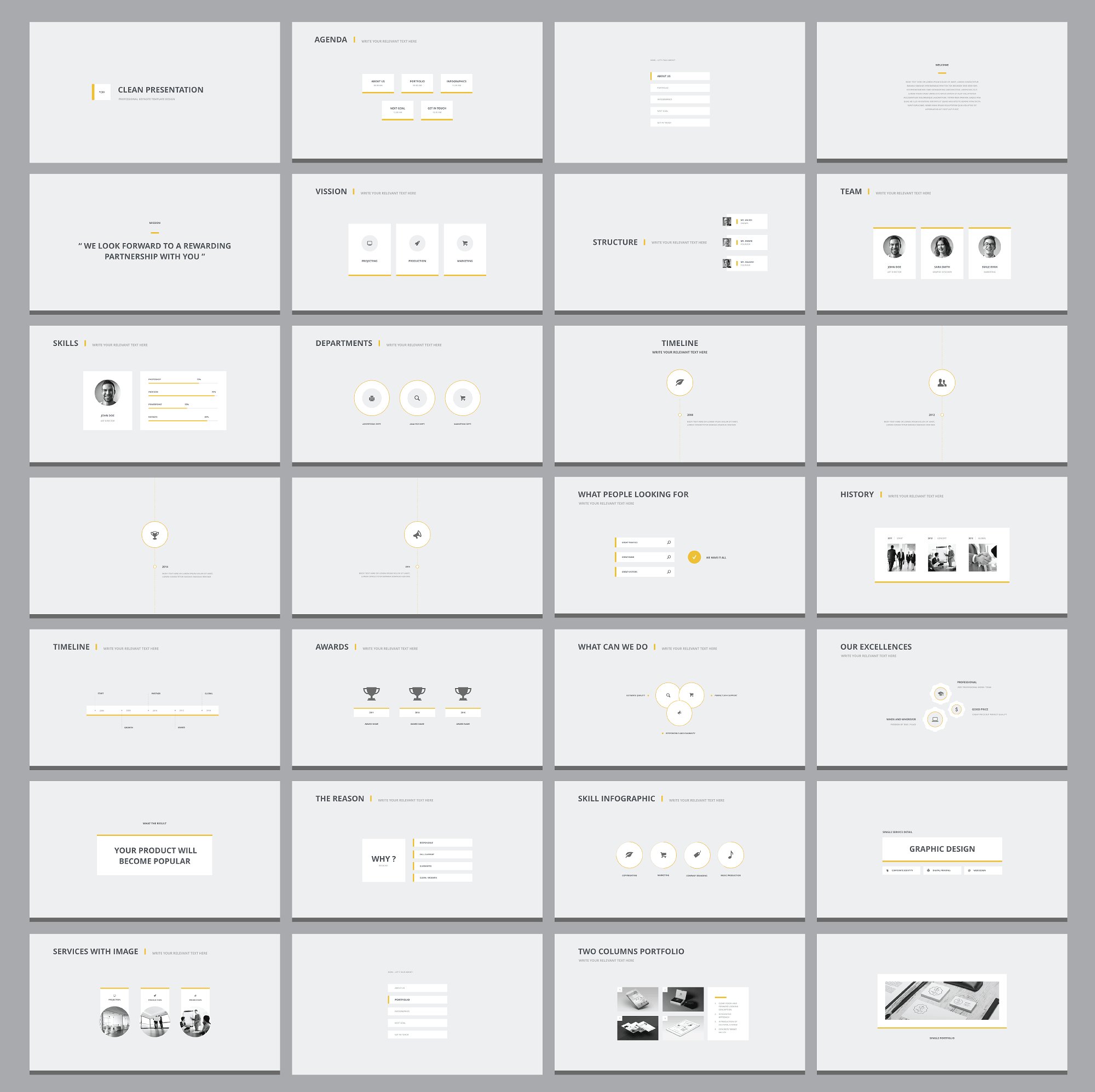 Clean PowerPoint Template