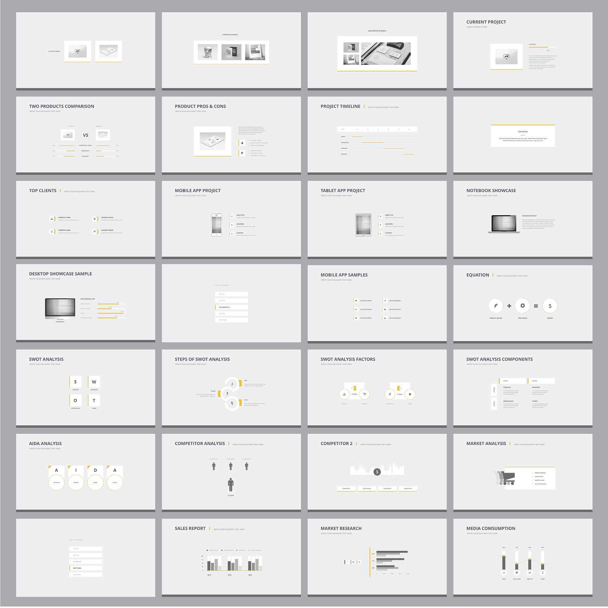 Clean PowerPoint Template