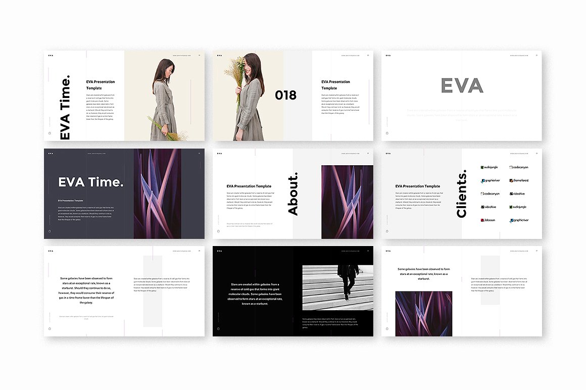 EVA Powerpoint Template