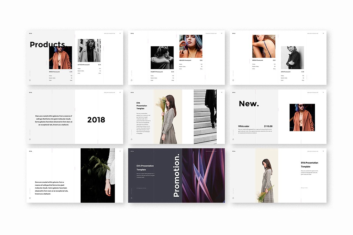 EVA Powerpoint Template