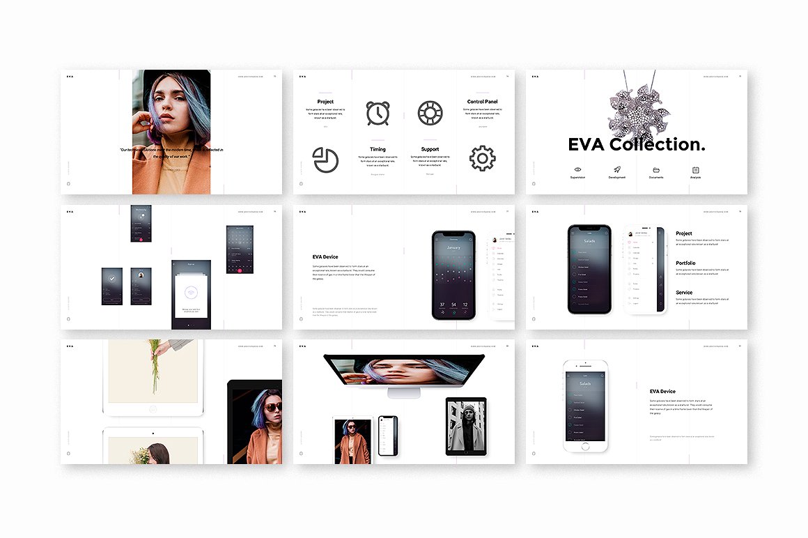 EVA Powerpoint Template