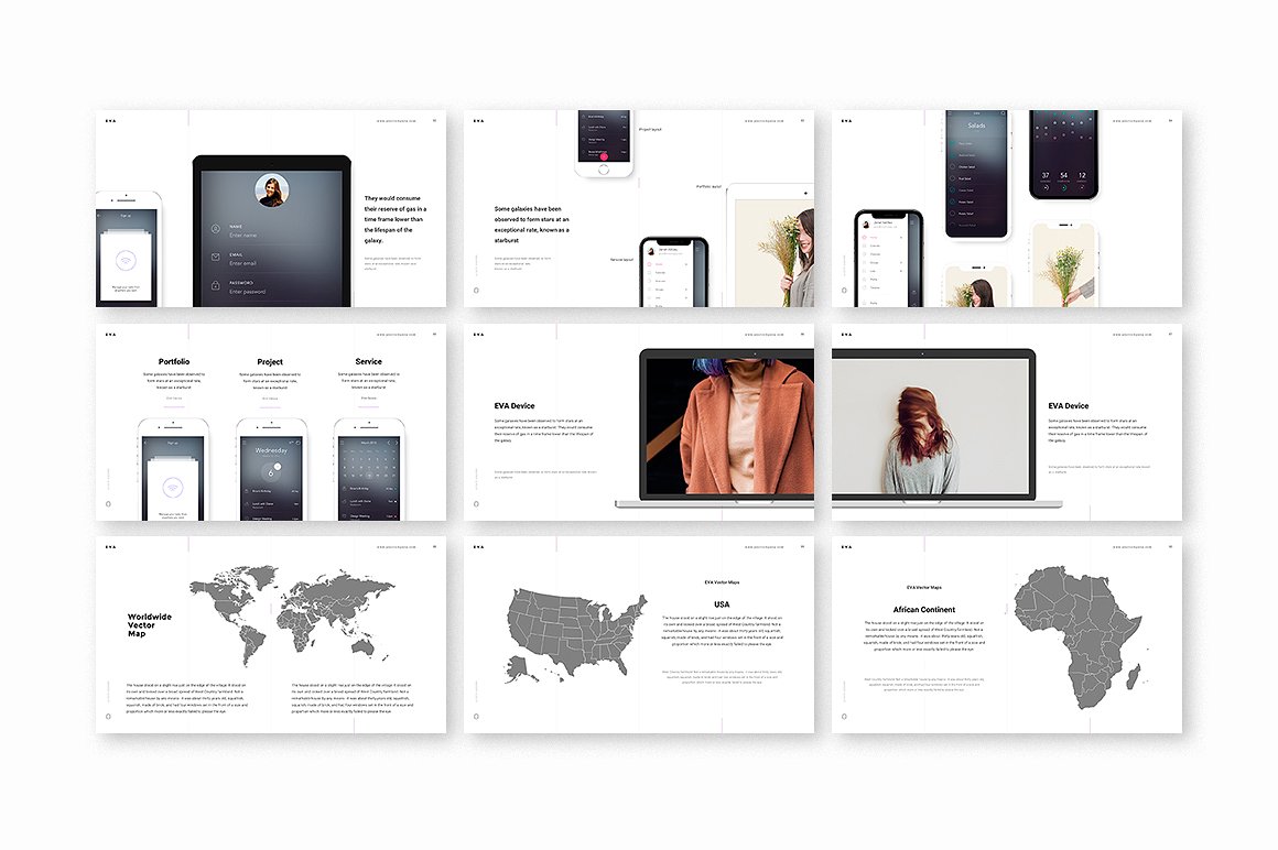 EVA Powerpoint Template