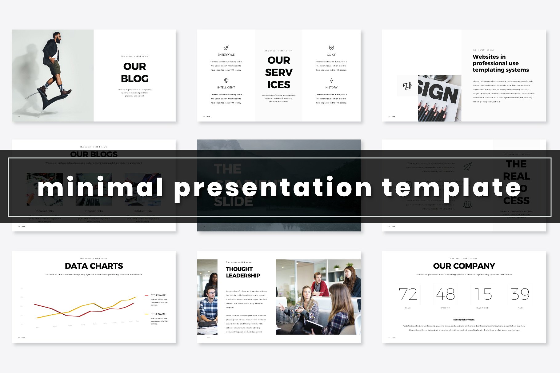 Minimal PowerPoint Template