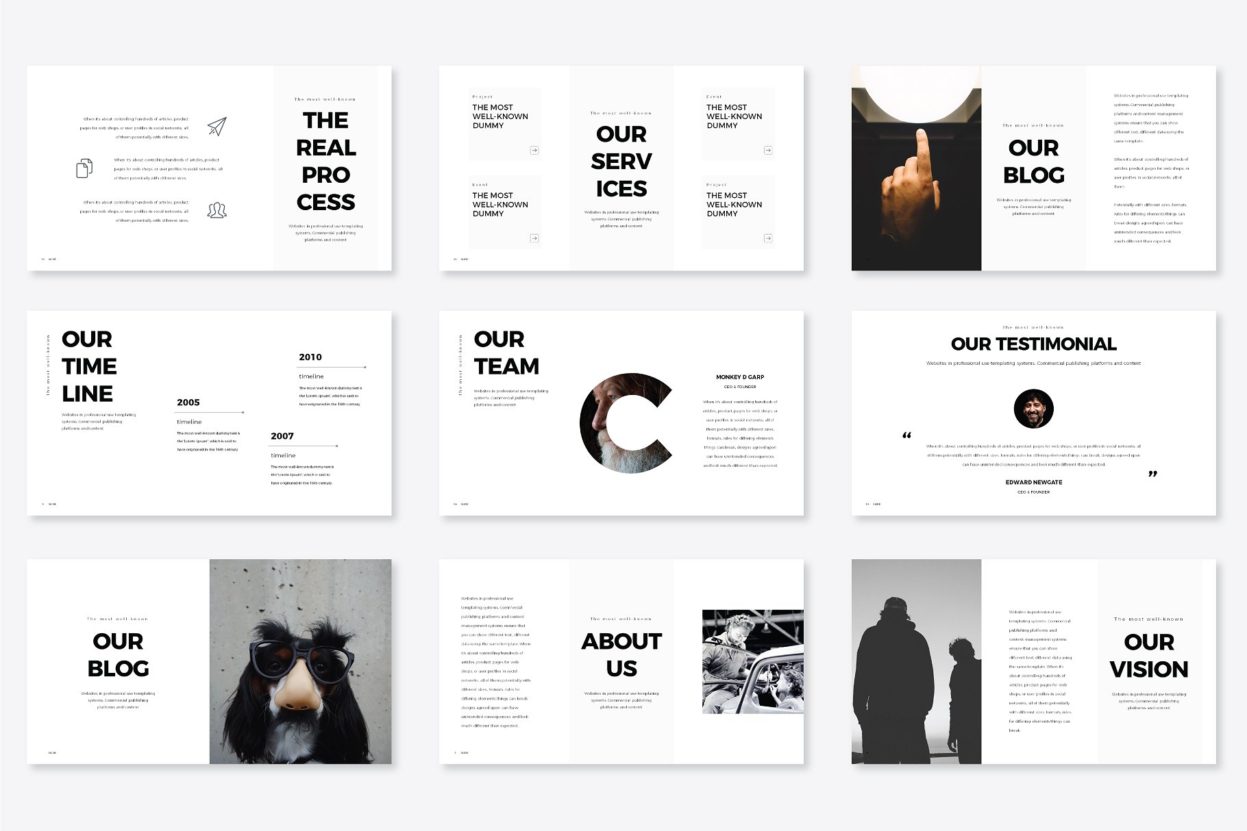 Minimal PowerPoint Template