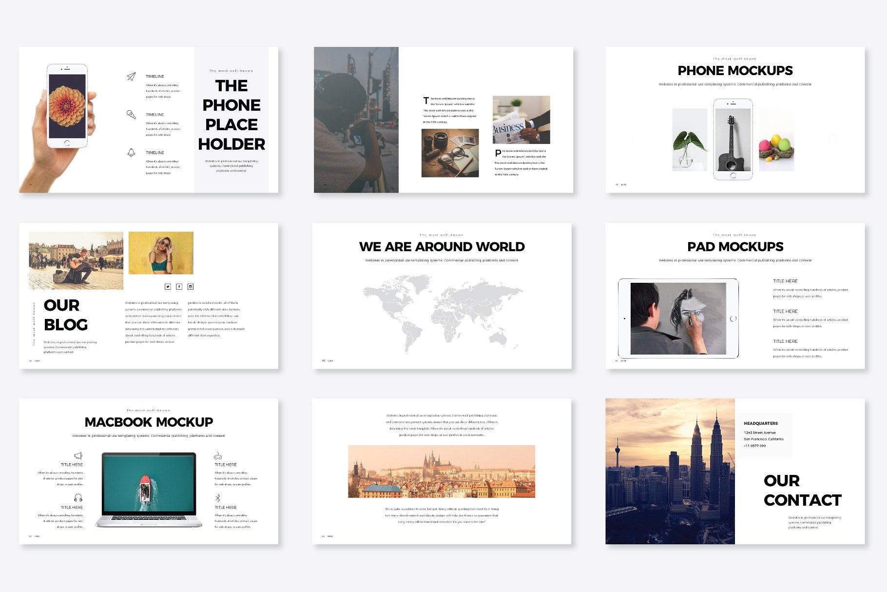 Minimal PowerPoint Template