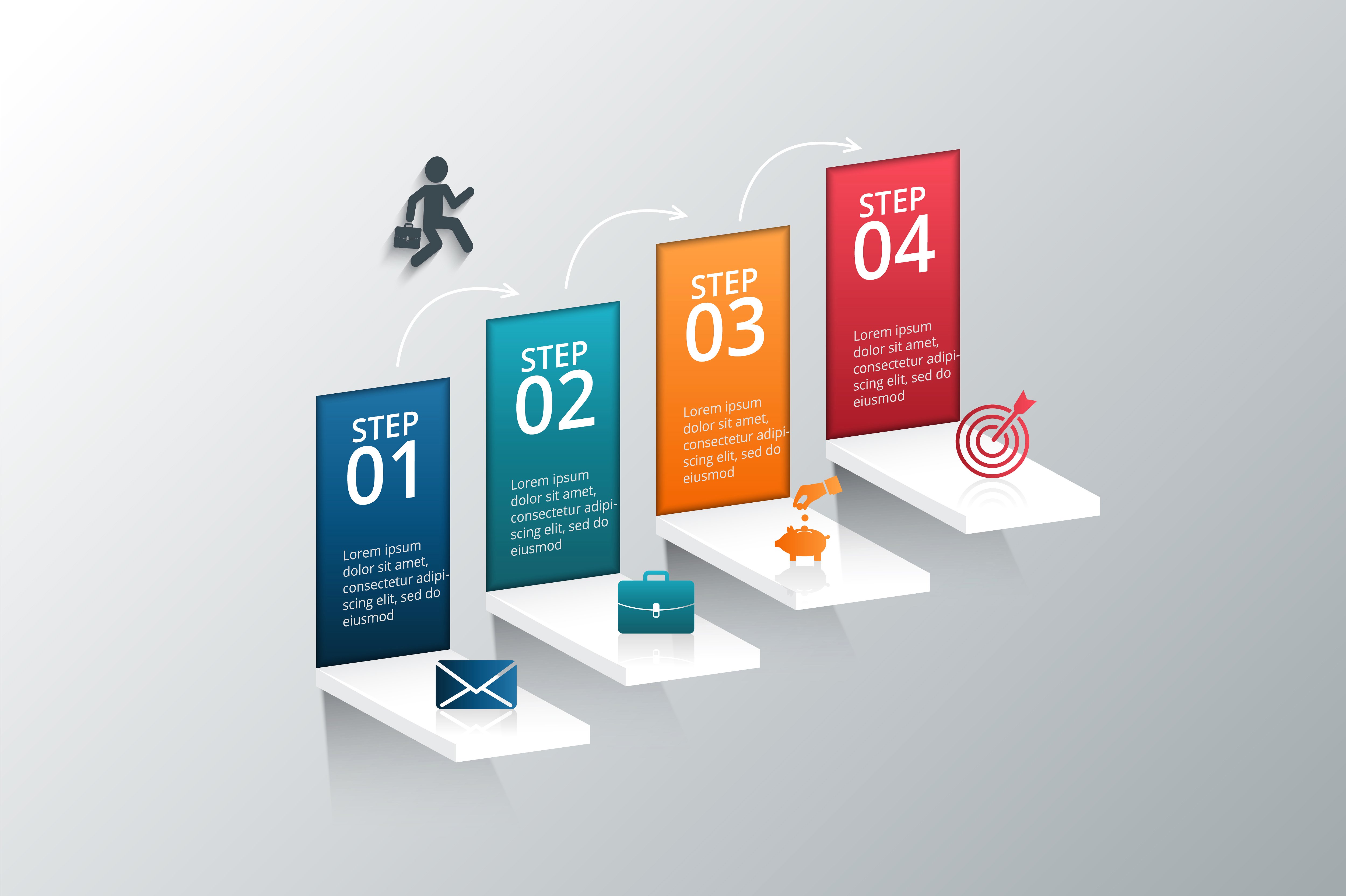 Diagrams for business infograp