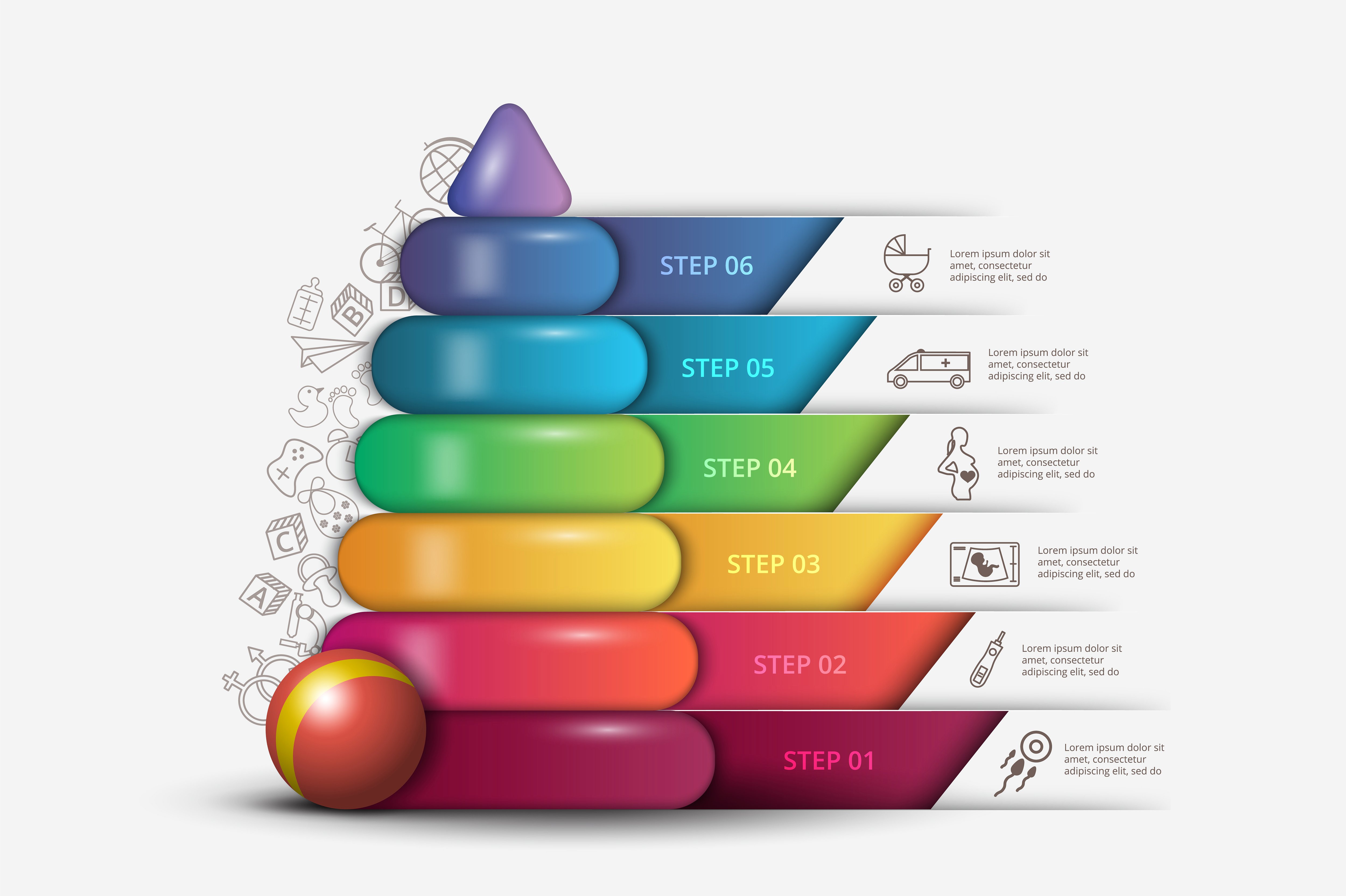 Business infographic templates