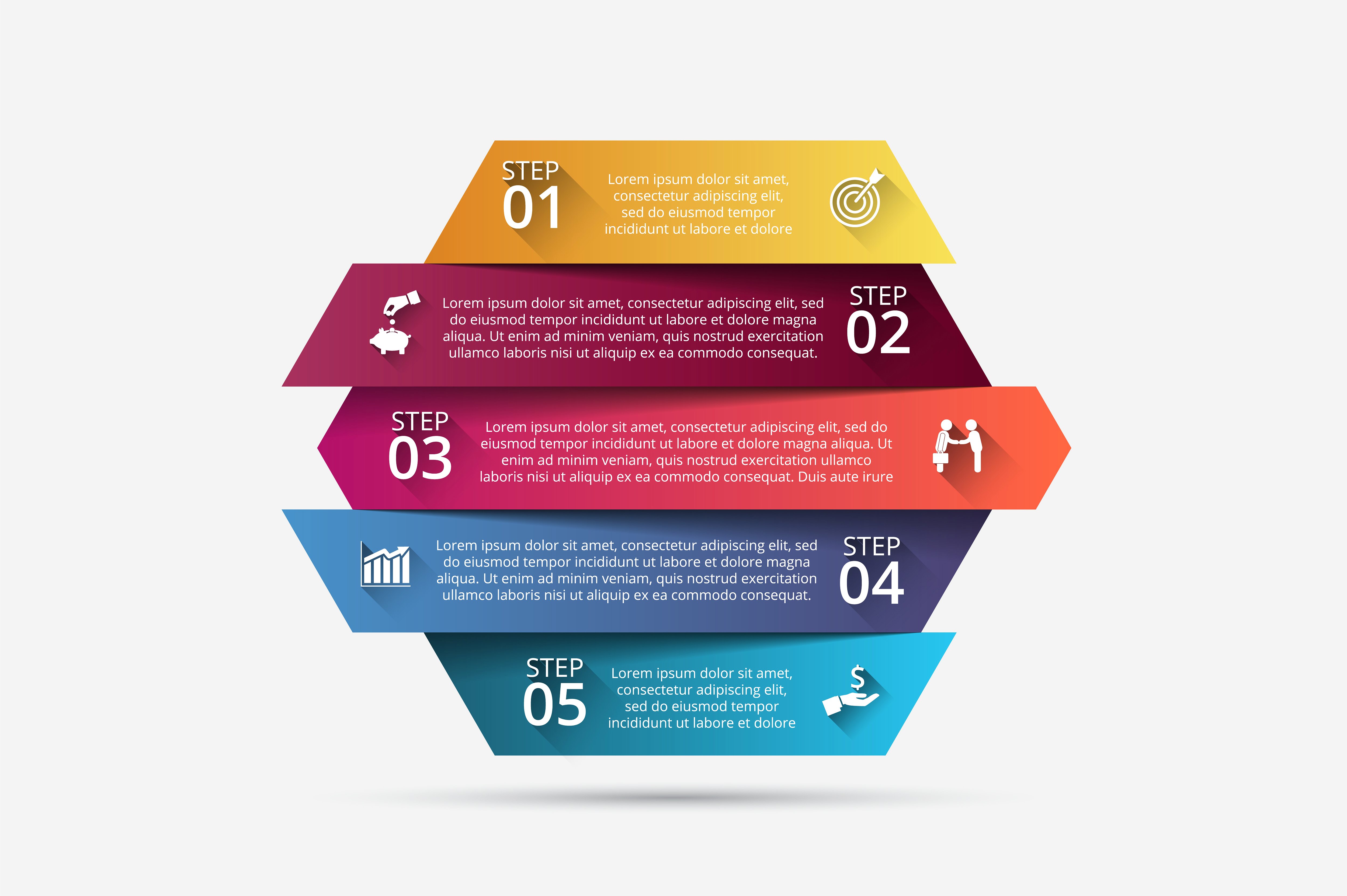 Diagrams for business infograp