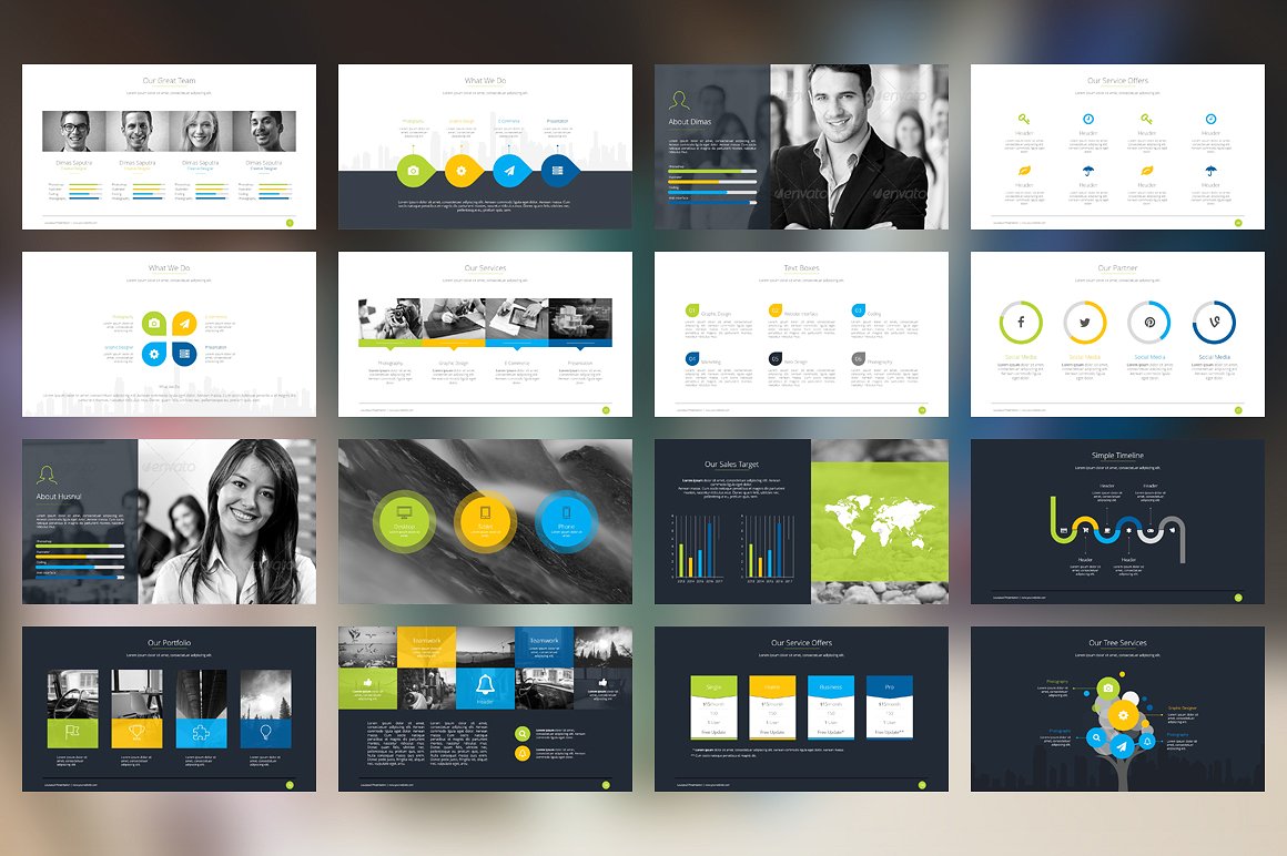 Laukpauk PowerPoint Template