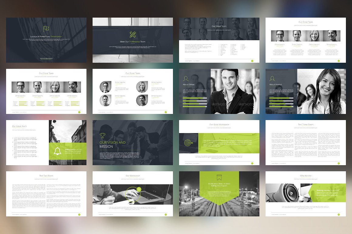 Laukpauk PowerPoint Template