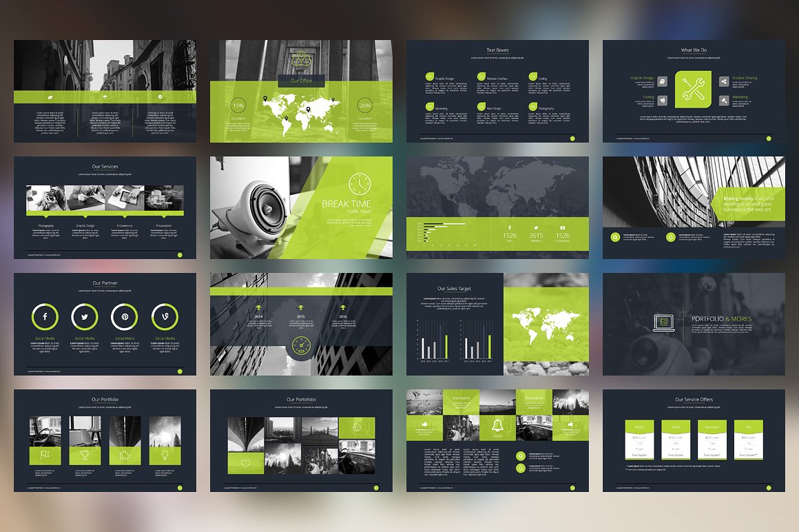 Laukpauk PowerPoint Template