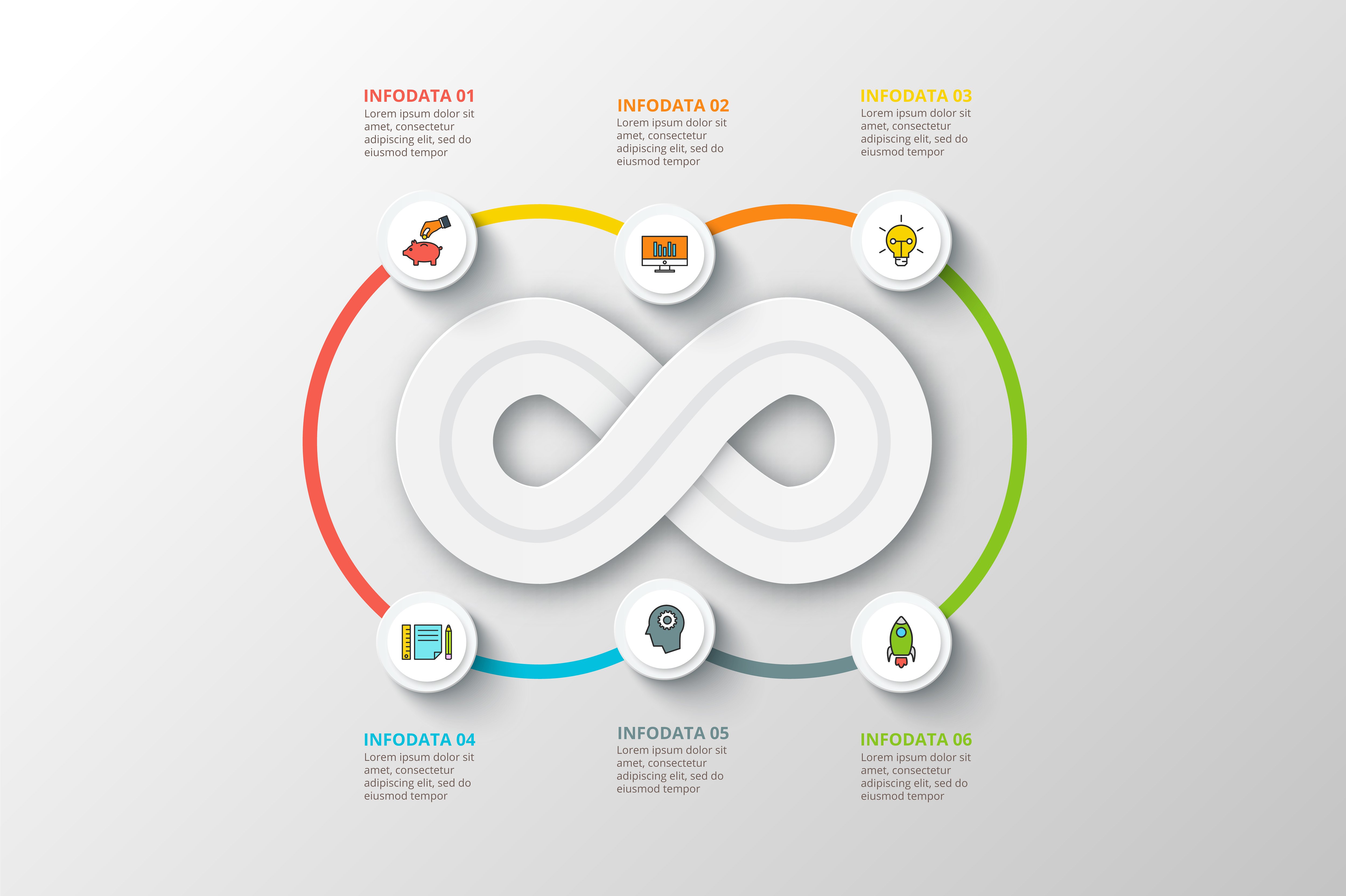 Diagrams for business infograp