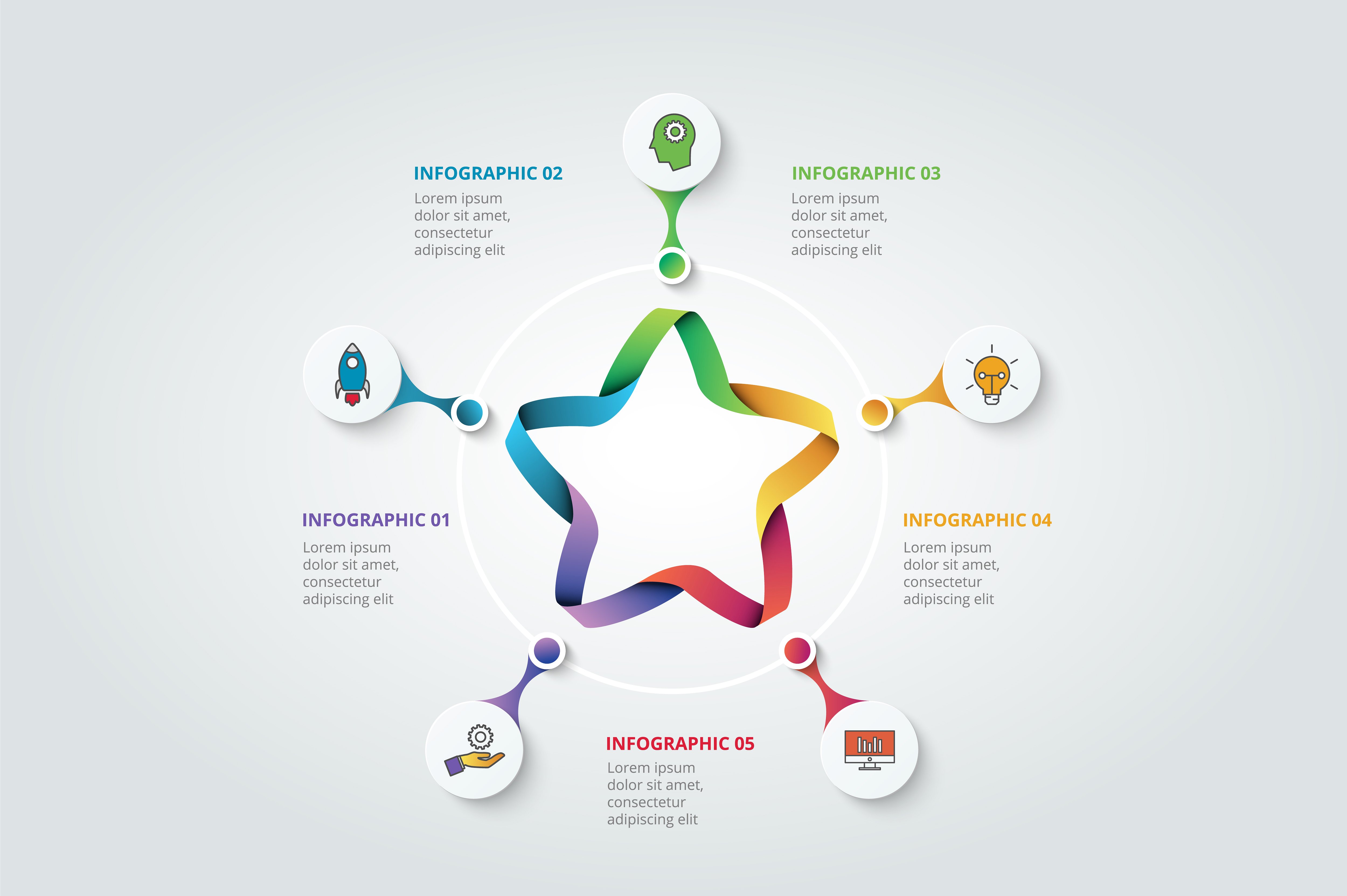 Diagrams for business infograp