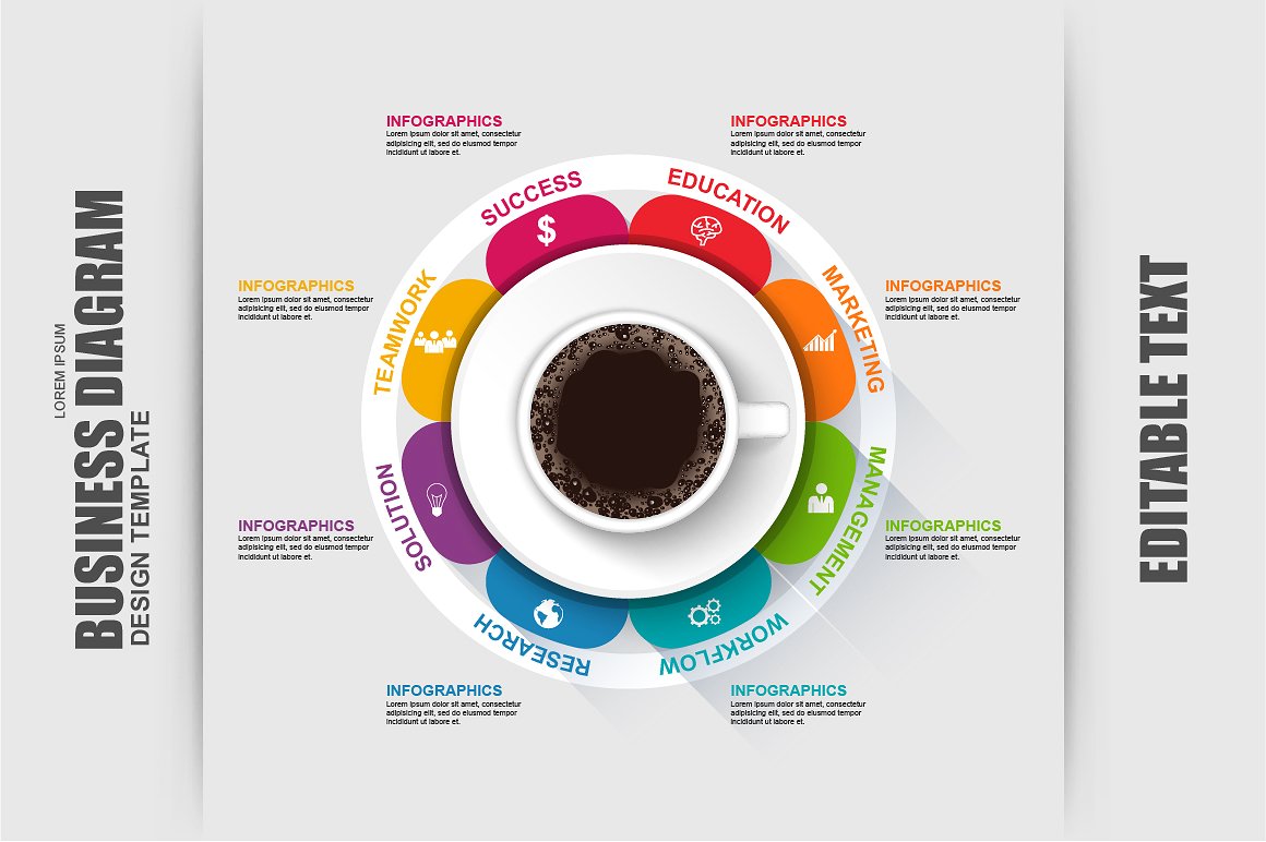 Set of Business Infographic El