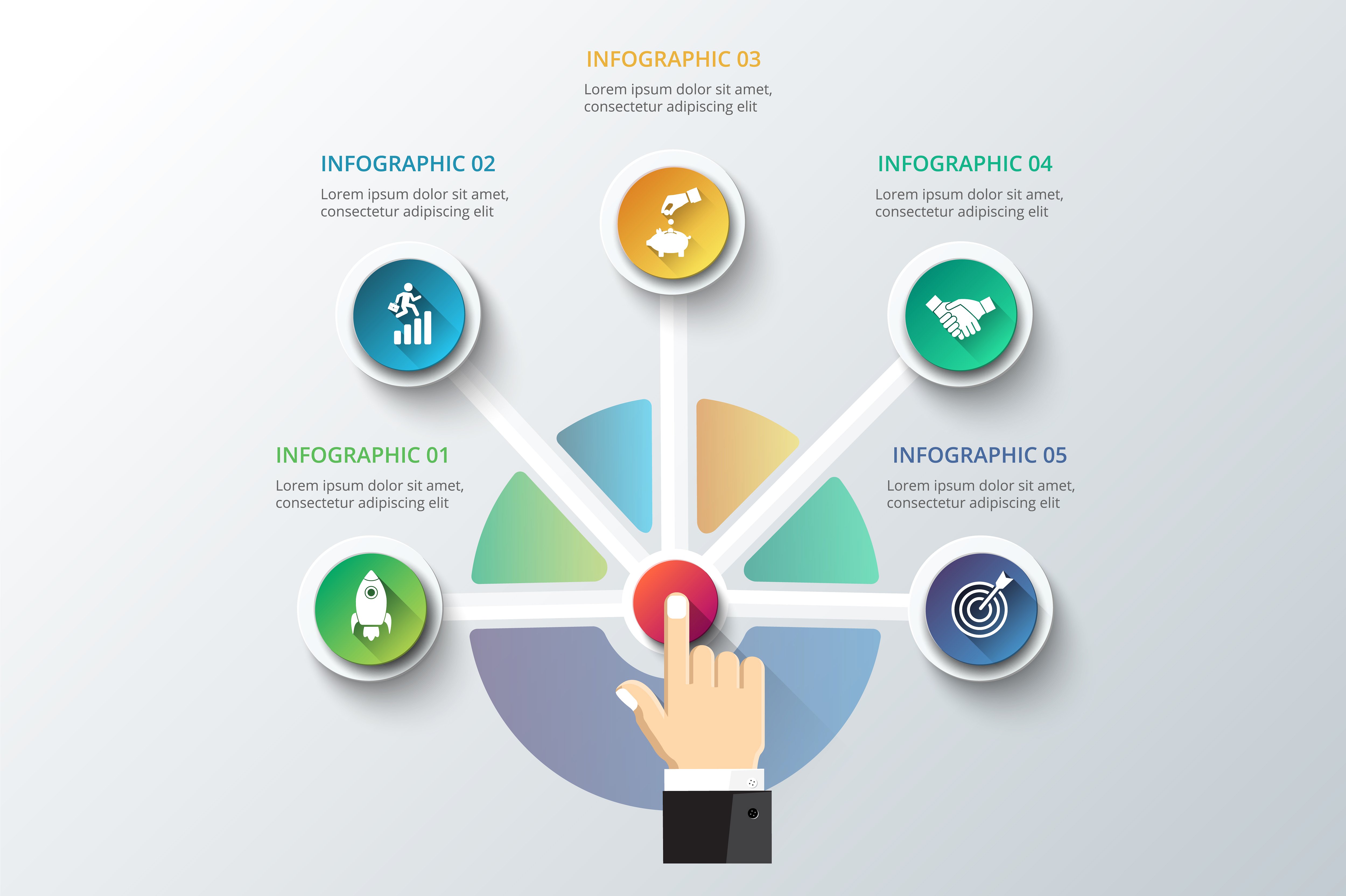 Business infographic templates