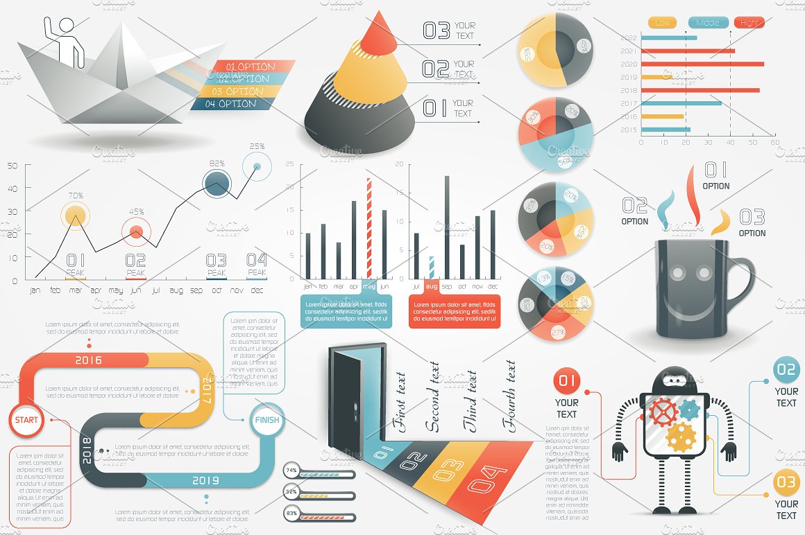 Infographic Elements Bundle