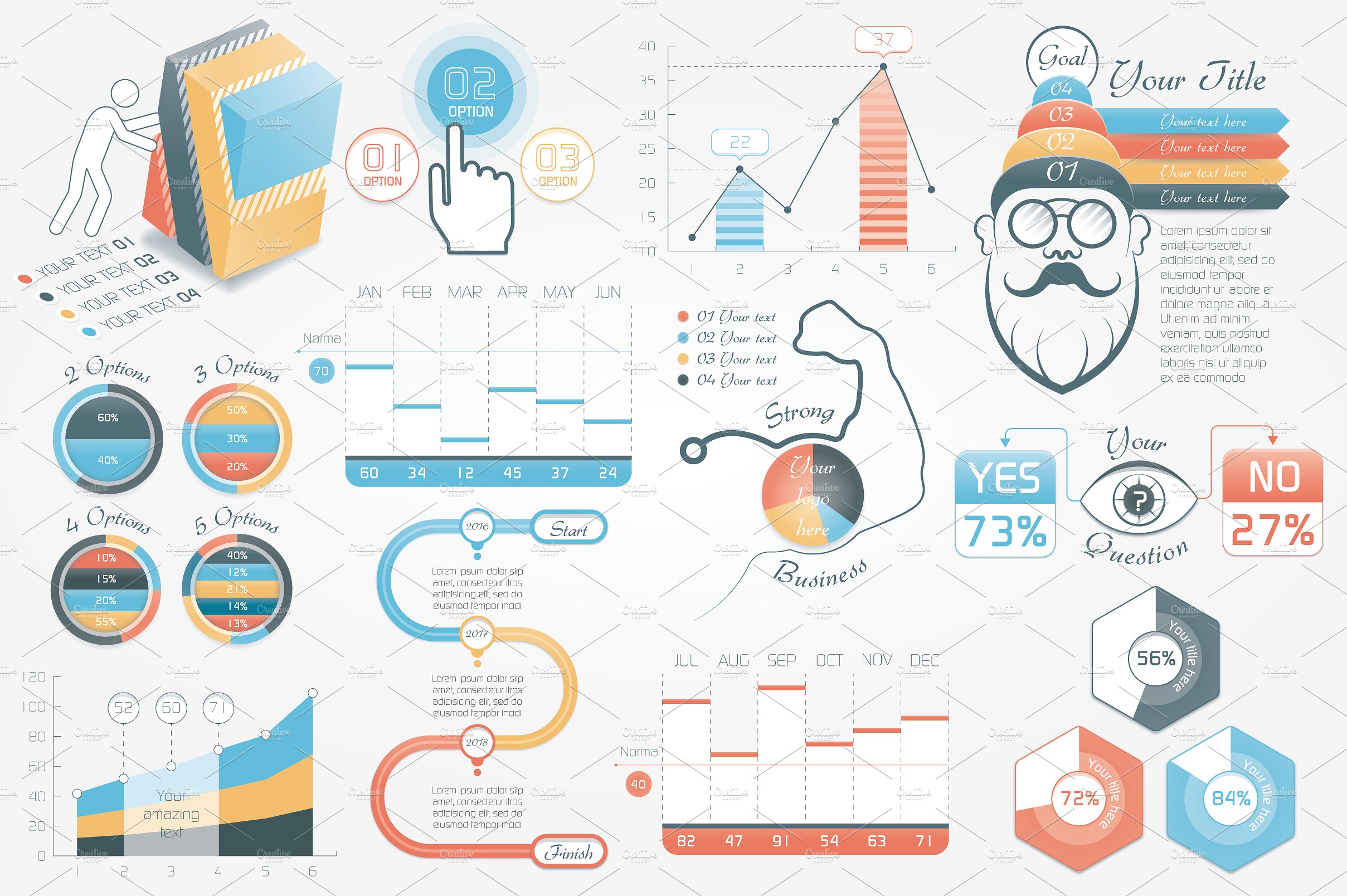 Infographic Elements Bundle