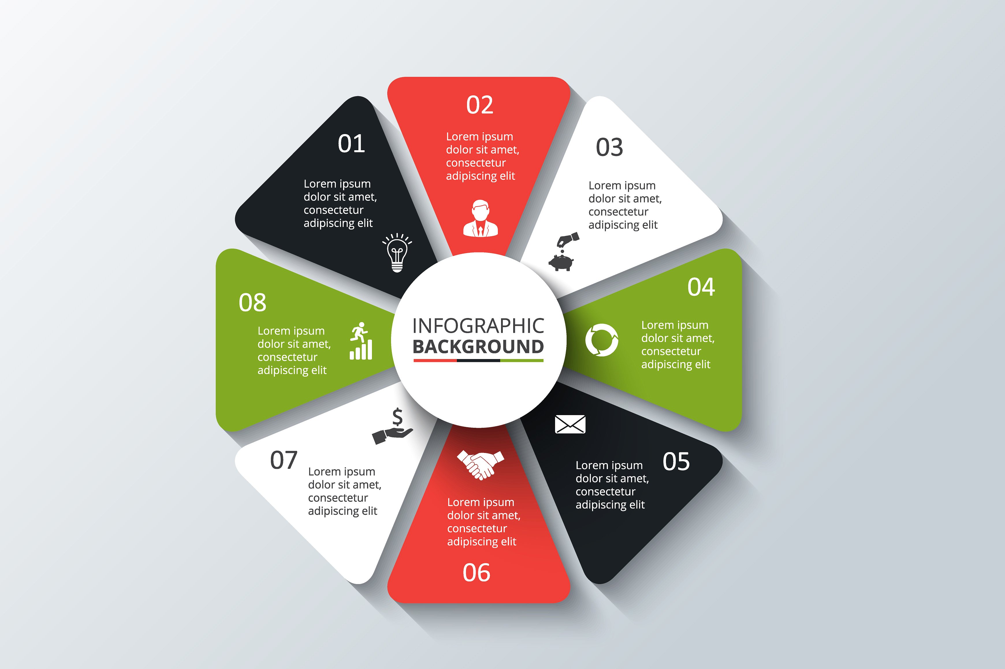 Infographics template set v.3