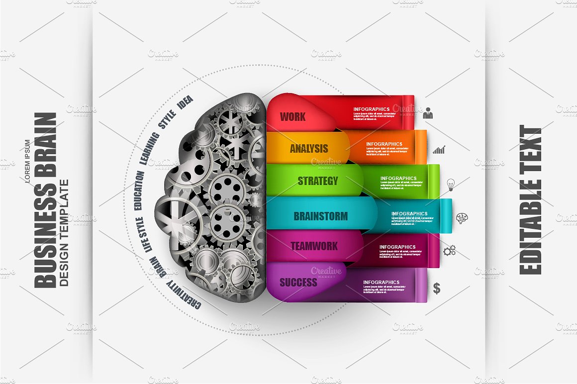 Set of Business Infographic El