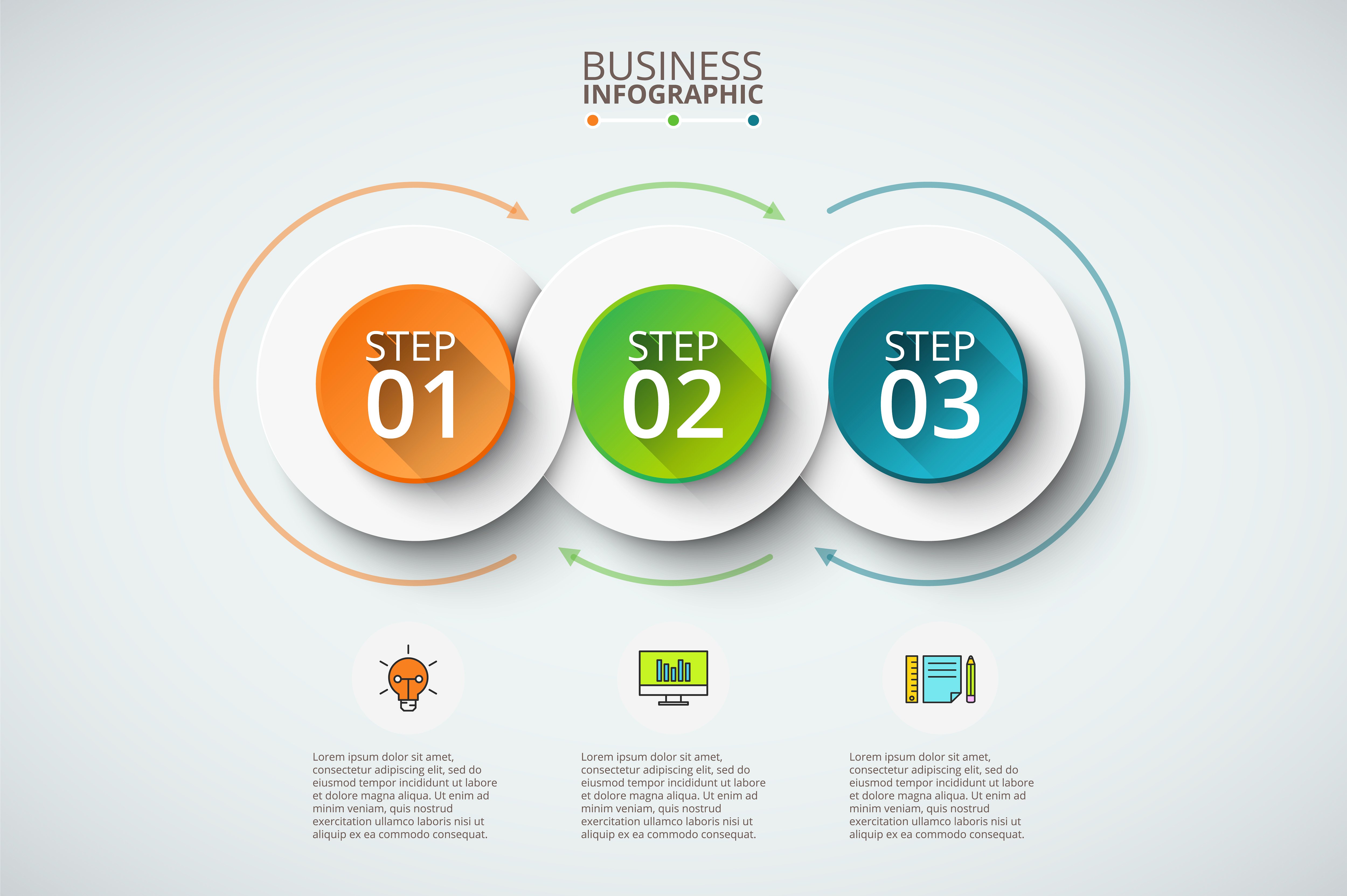 Diagrams for business infograp