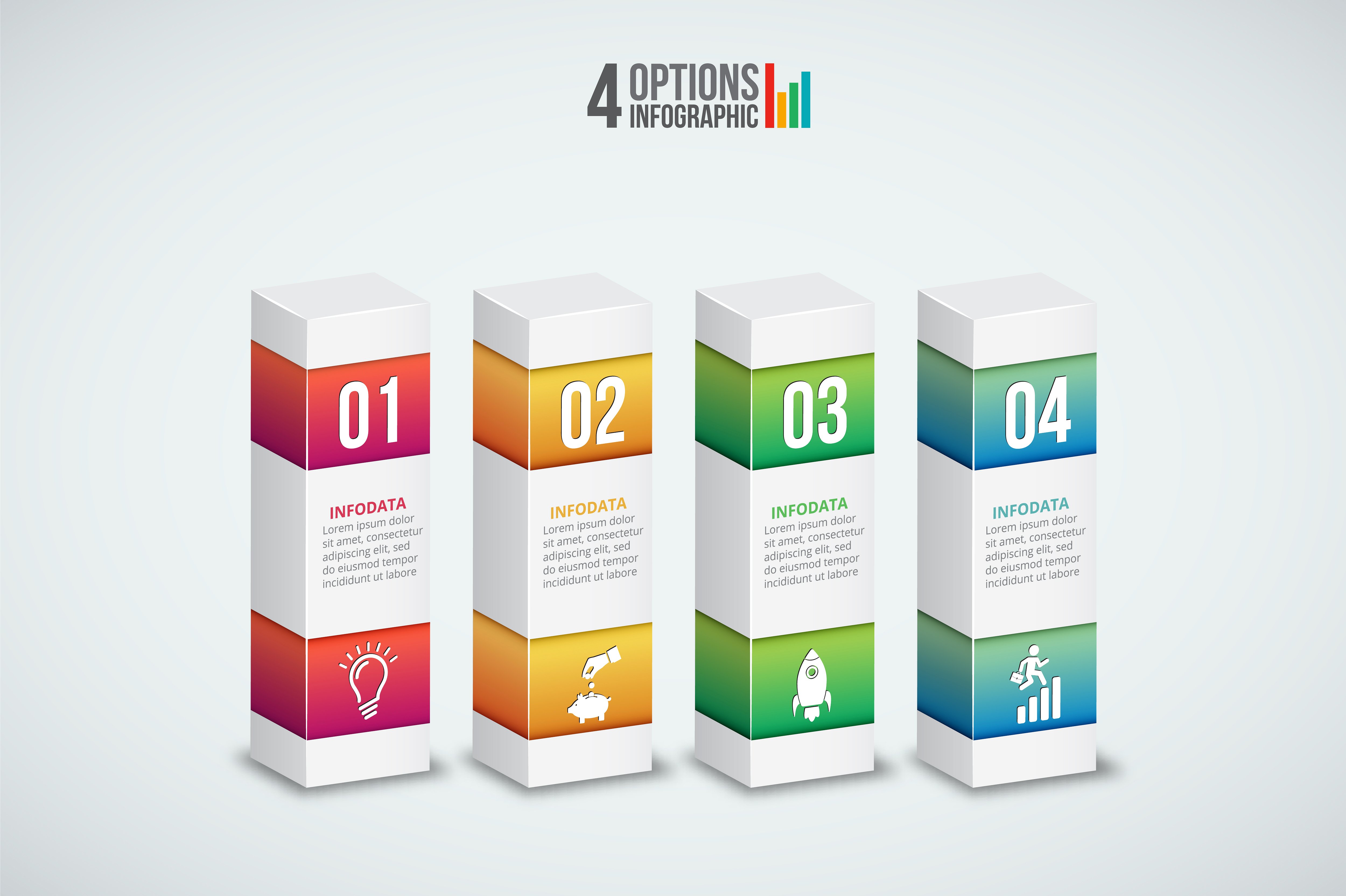 Diagrams for business infograp